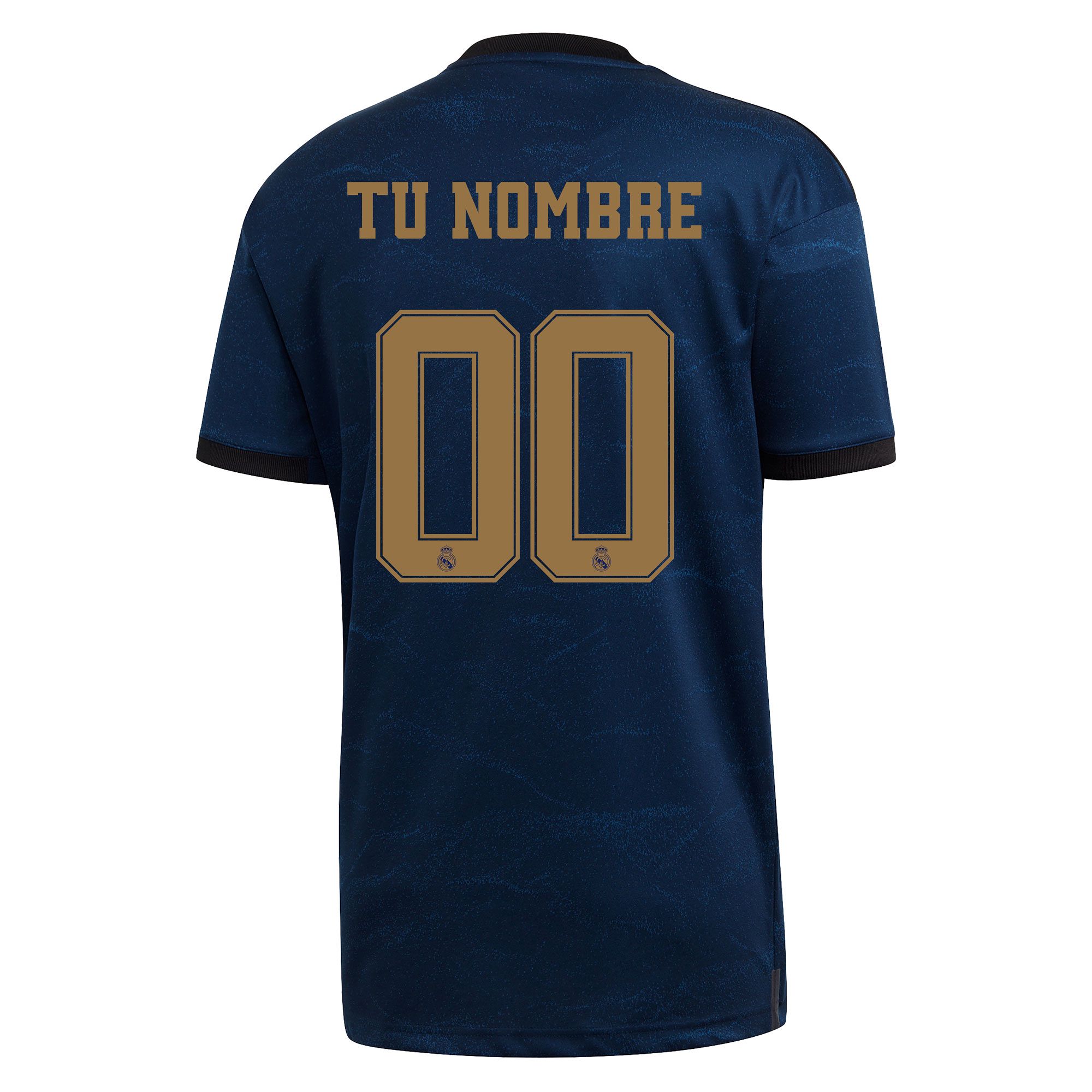 Camiseta 2ª Real Madrid 2019/2020 Azul Personalizado - Fútbol Factory