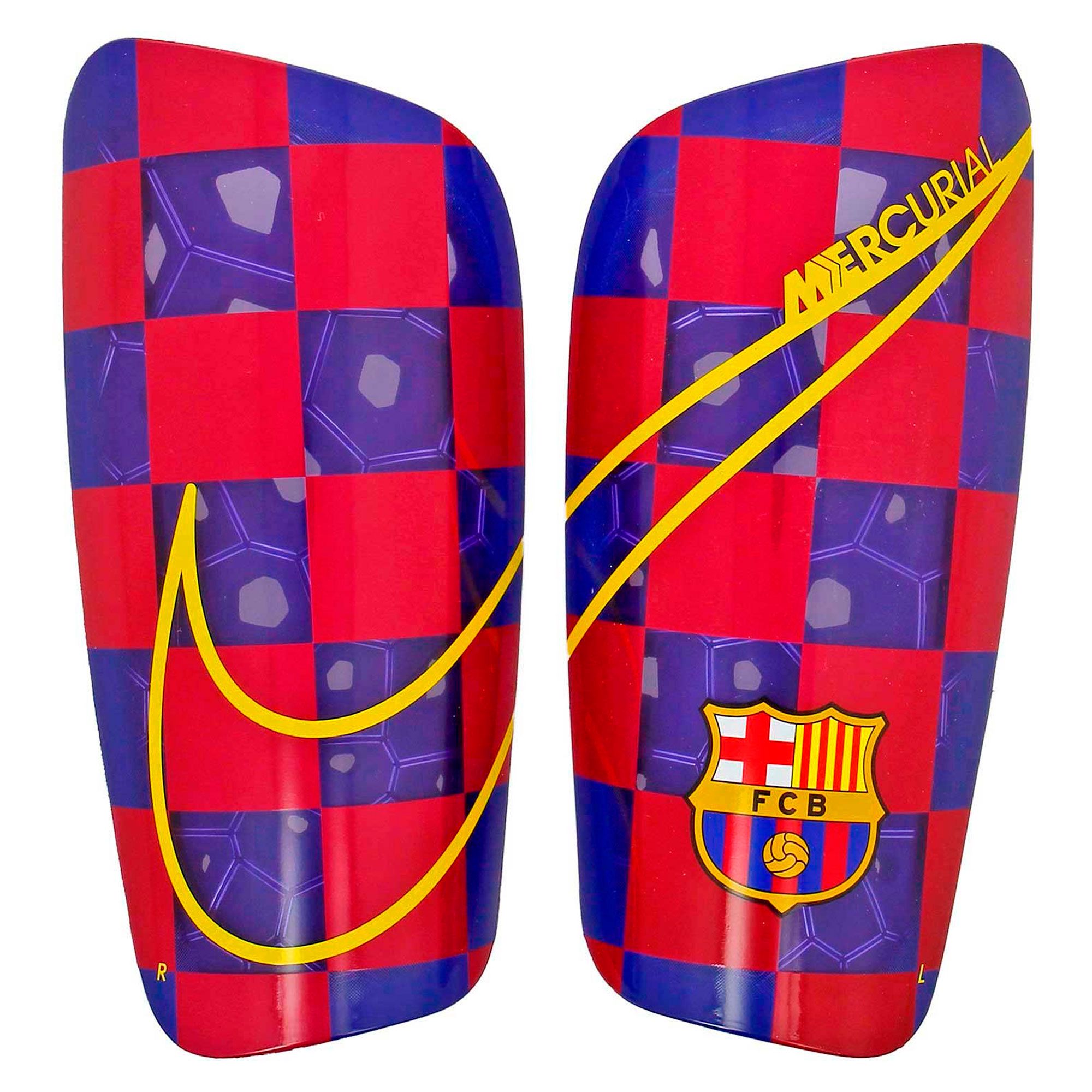 Espinilleras Mercurial Lite FC Barcelona 2019/2020 Azul Rojo - Fútbol Factory