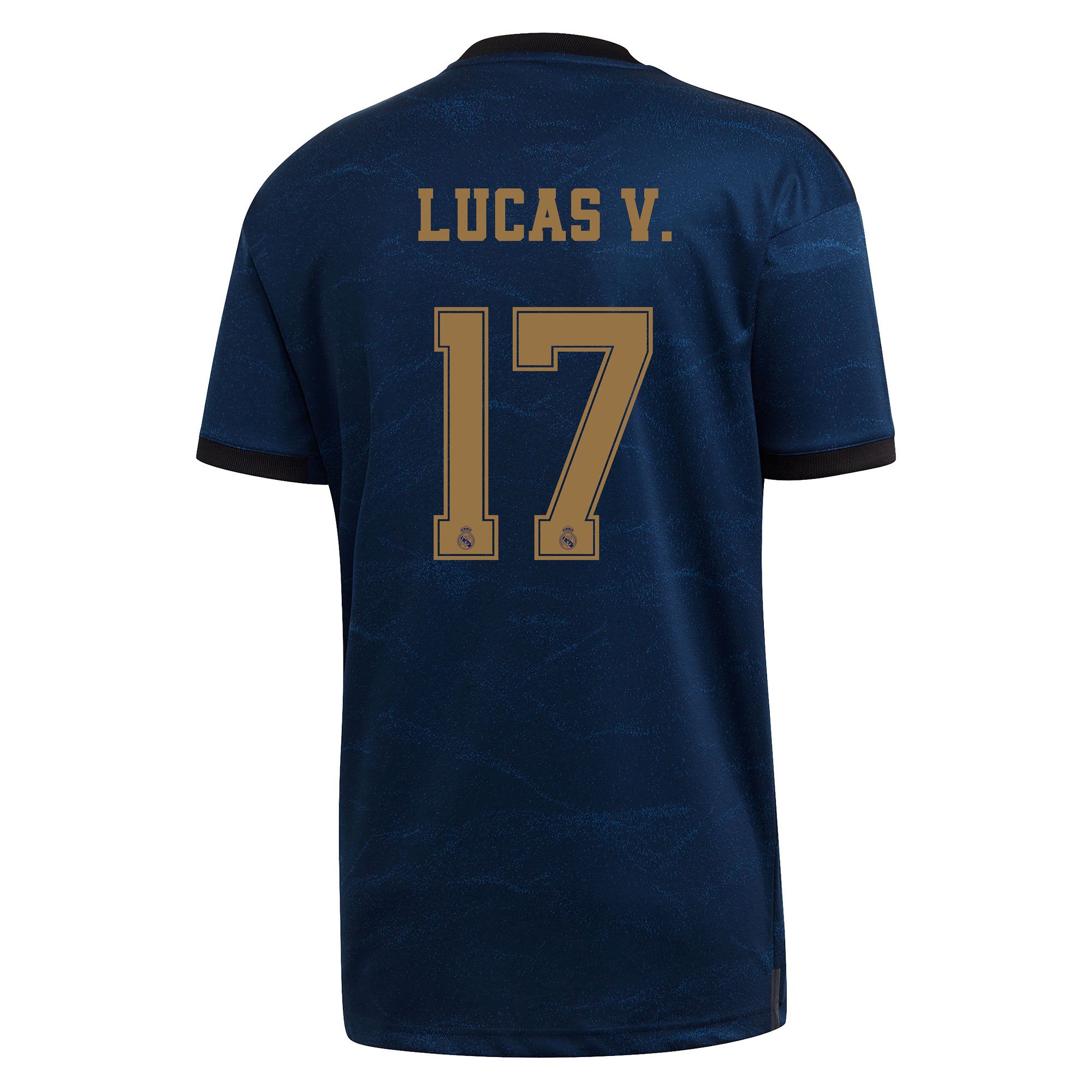 Camiseta 2ª Real Madrid 2019/2020 Azul Lucas Vázquez - Fútbol Factory