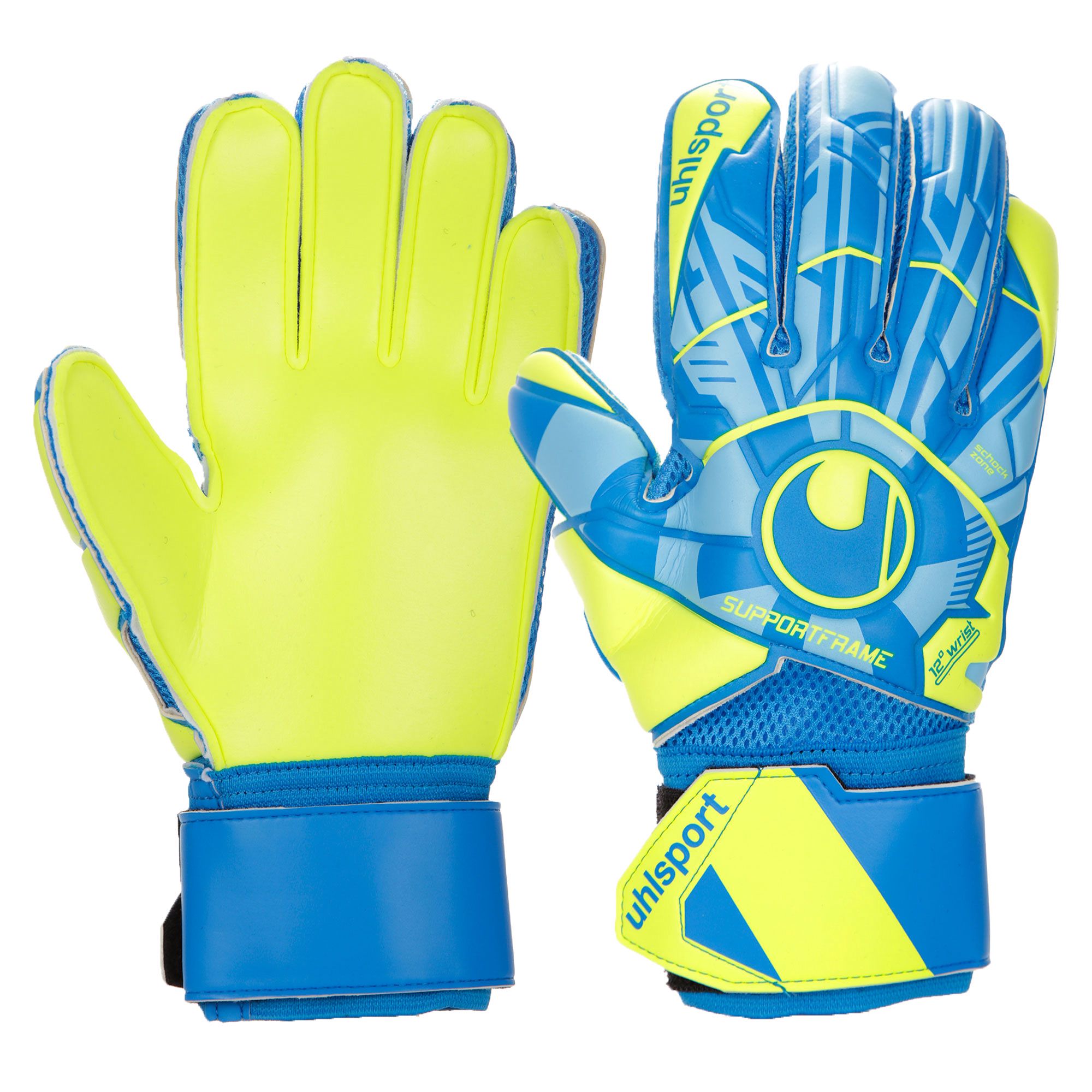Guantes Radar Control Soft SF Azul Verde - Fútbol Factory