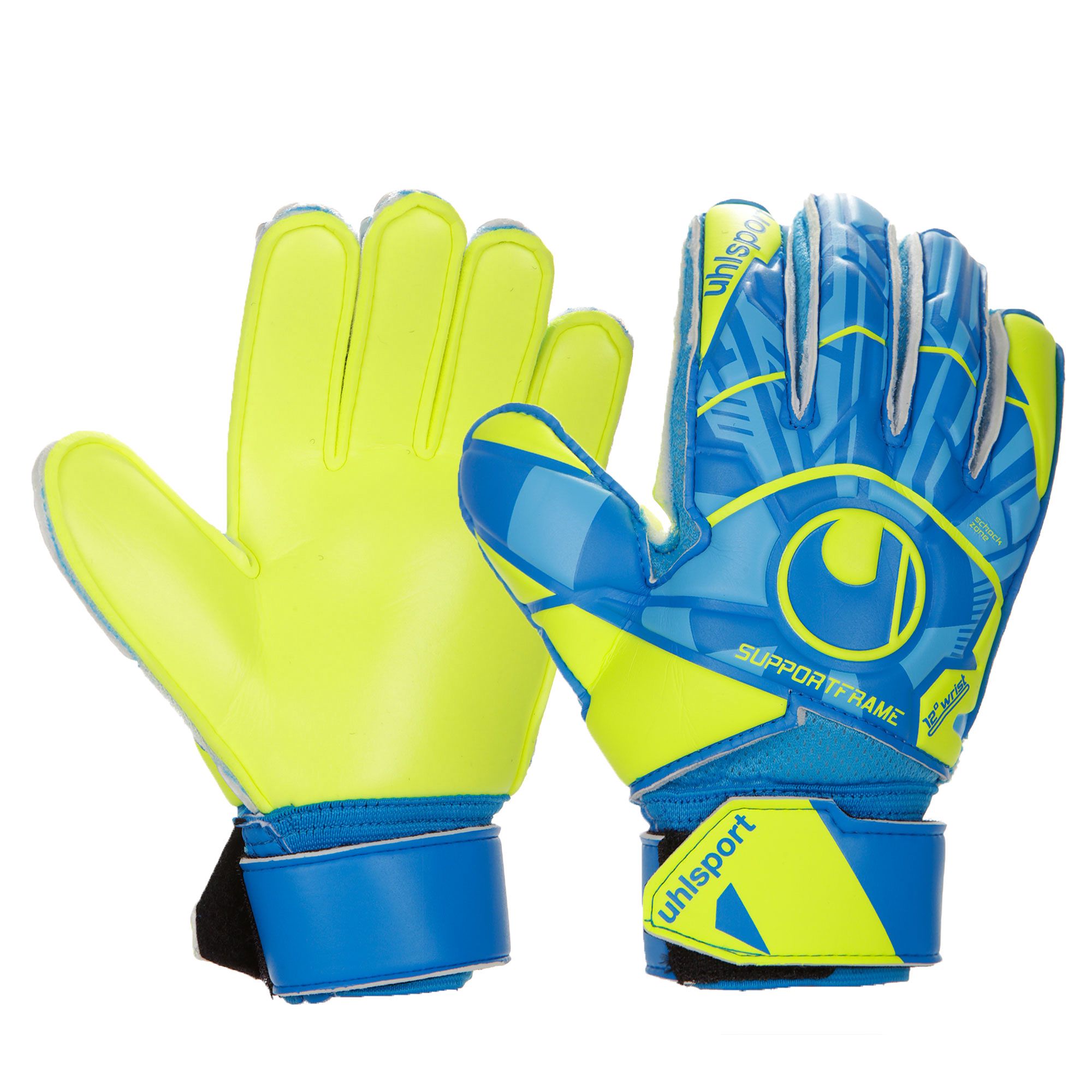 Guantes Radar Control Soft SF Junior Azul Verde - Fútbol Factory