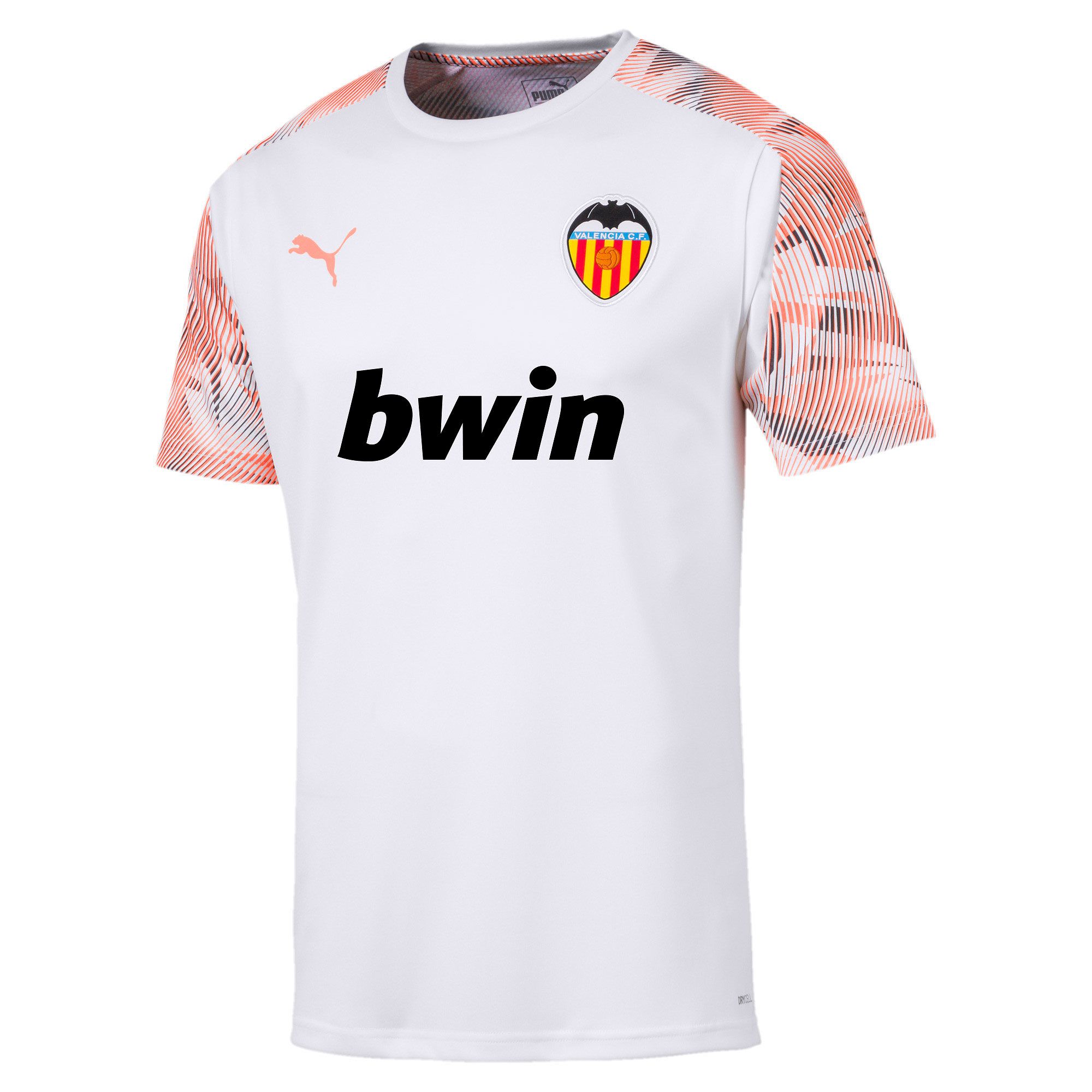 Camiseta de Training Valencia CF 2019/2020 Blanco Naranja - Fútbol Factory