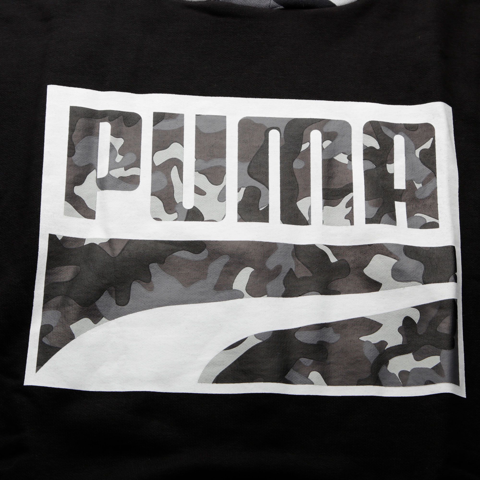 Sudadera con Capucha Rebel Camo Negro Gris - Fútbol Factory
