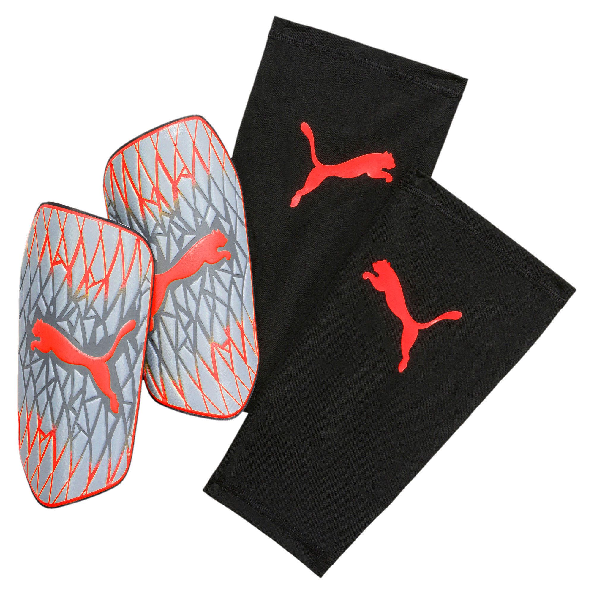 Espinilleras Future 19.2 Gris Rojo - Fútbol Factory