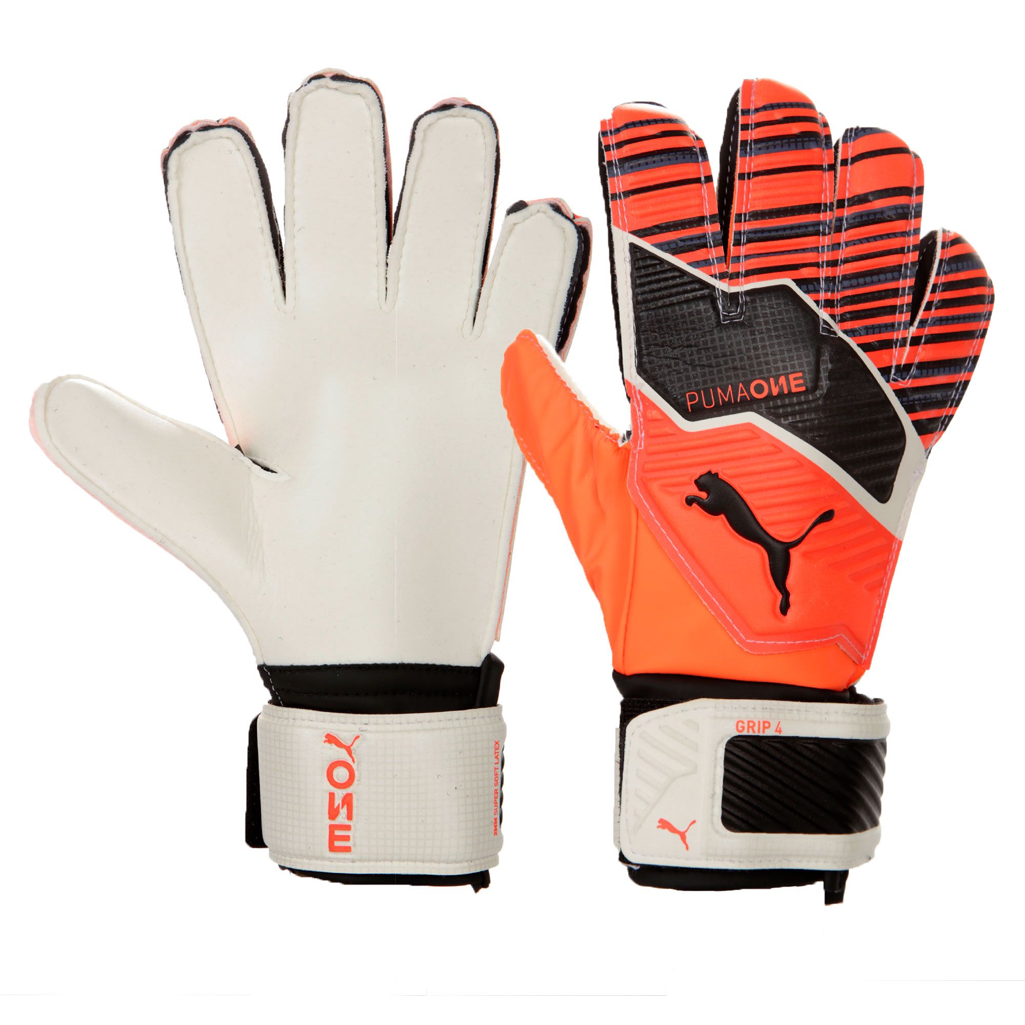 Guantes One Grip 4 Junior Rojo - Fútbol Factory