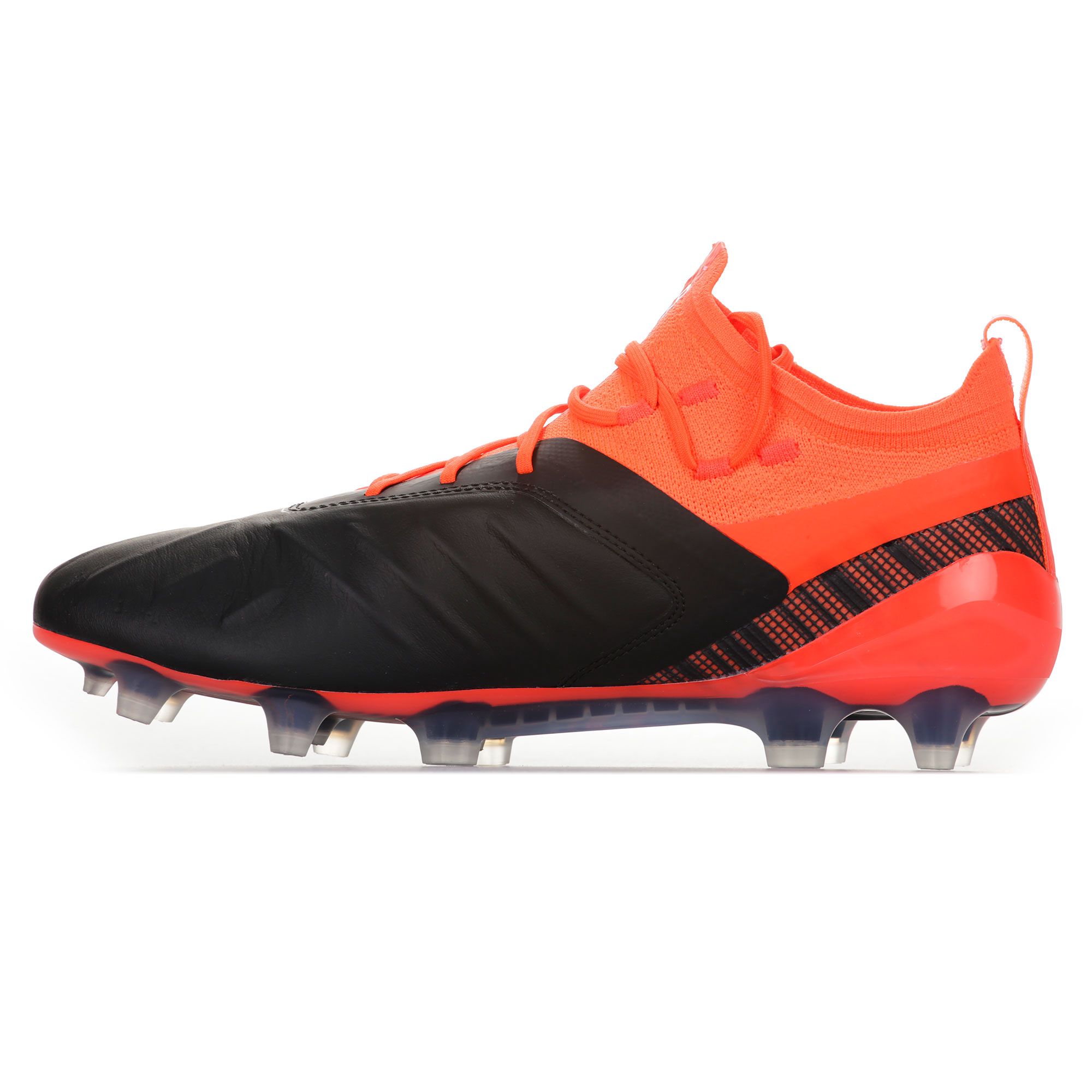 Botas de Fútbol ONE 5.1 FG/AG Negro Rojo - Fútbol Factory