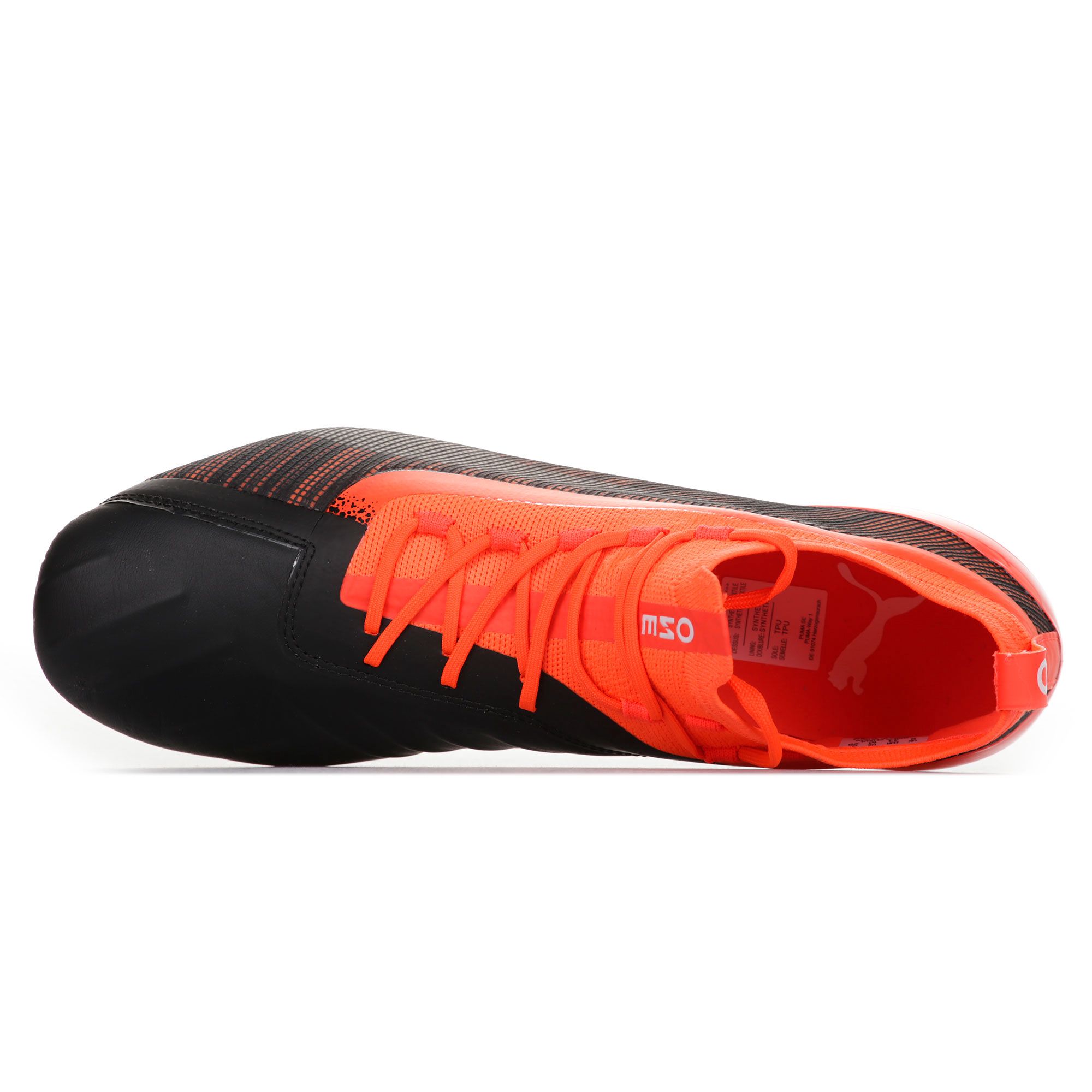 Botas de Fútbol ONE 5.1 FG/AG Negro Rojo - Fútbol Factory