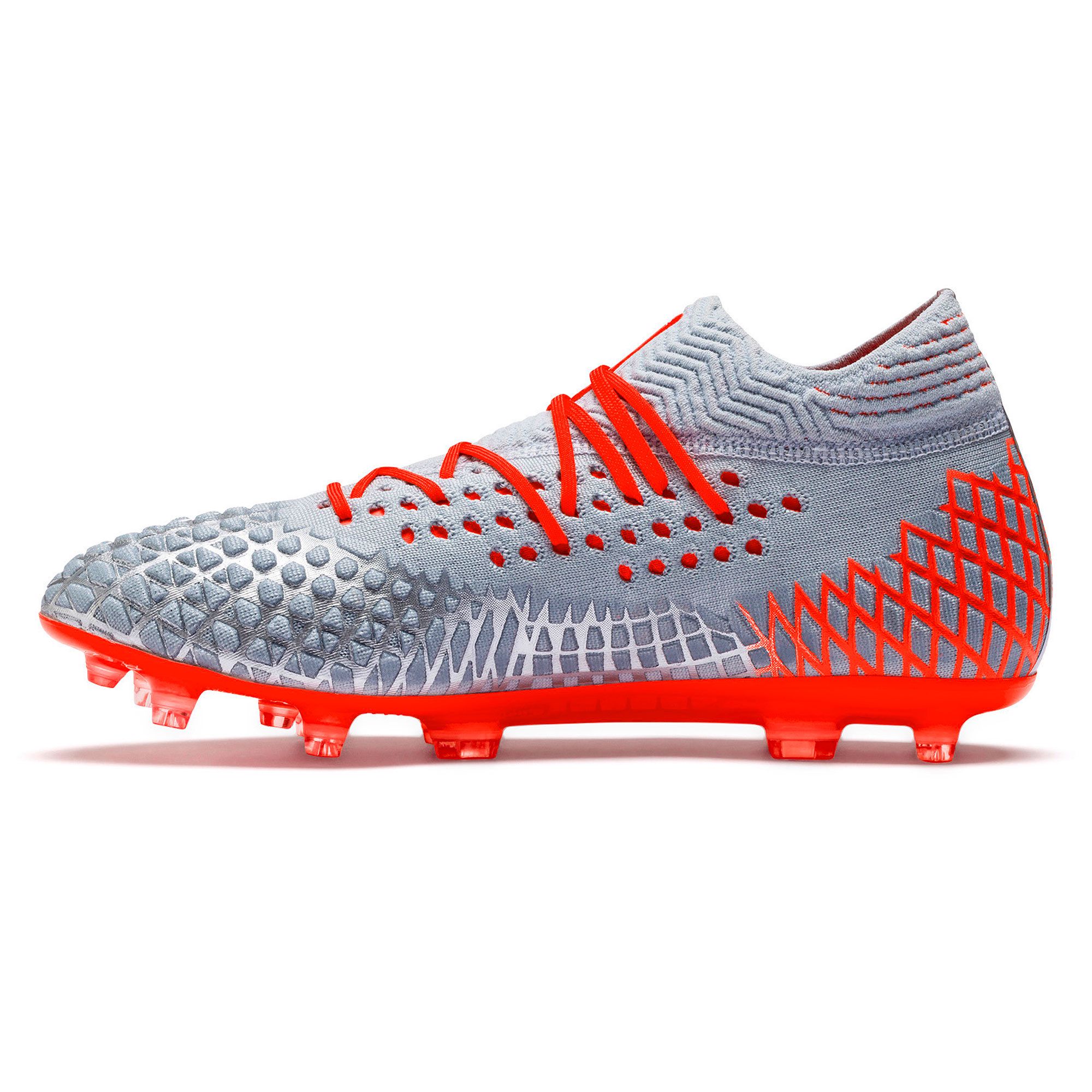 Botas de Fútbol FUTURE 4.1 NETFIT FG/AG Negro Rojo - Fútbol Factory