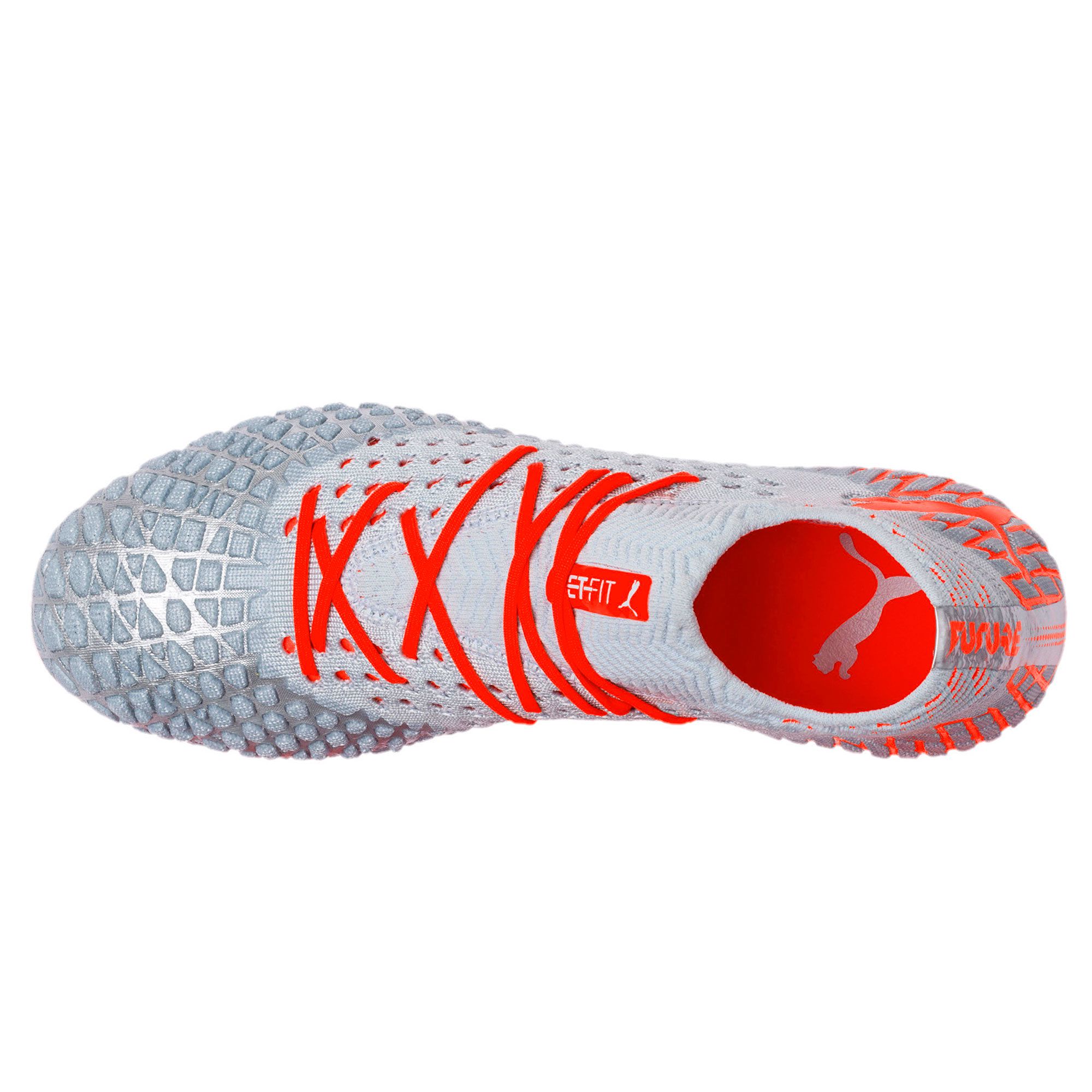 Botas de Fútbol FUTURE 4.1 NETFIT FG/AG Negro Rojo - Fútbol Factory