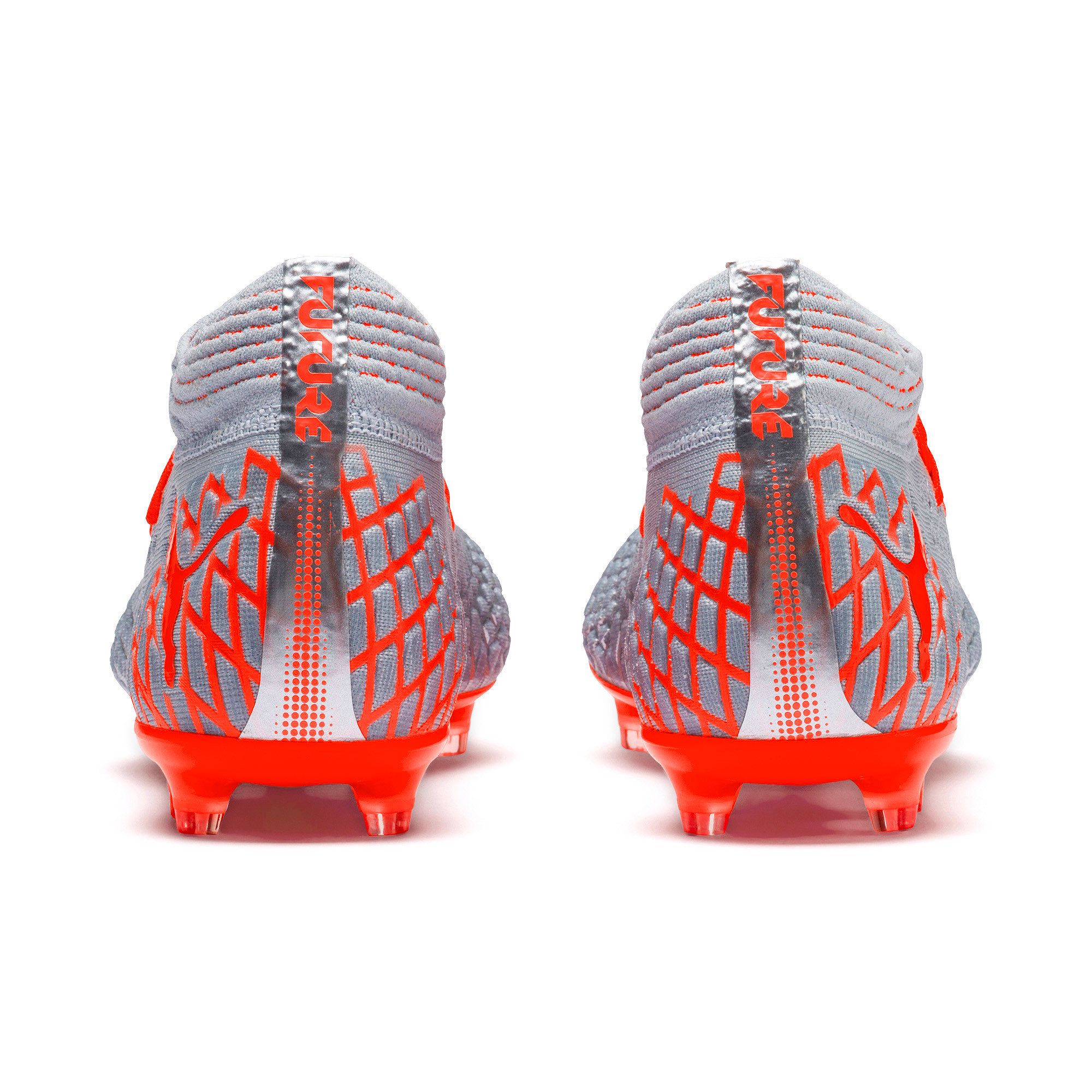Botas de Fútbol FUTURE 4.1 NETFIT FG/AG Negro Rojo - Fútbol Factory