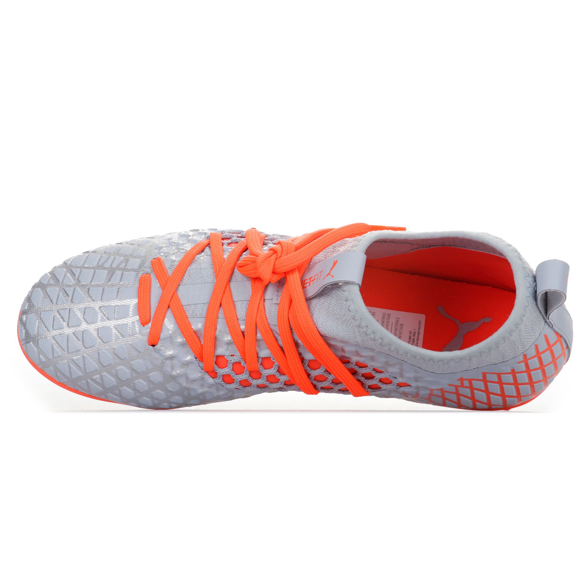 Botas de Fútbol FUTURE 4.3 NETFIT MG Junior Gris Rojo - Fútbol Factory
