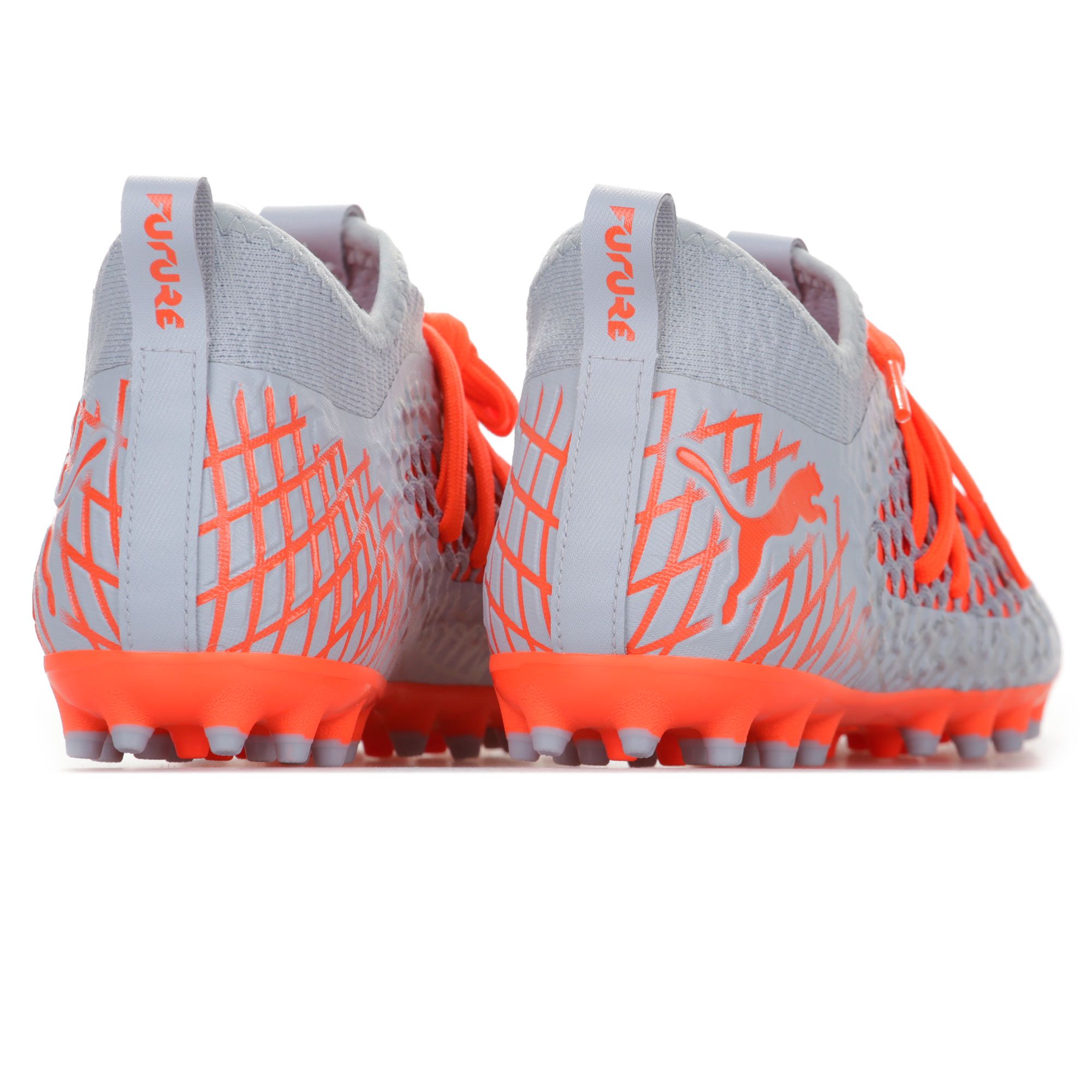 Botas de Fútbol FUTURE 4.3 NETFIT MG Junior Gris Rojo - Fútbol Factory