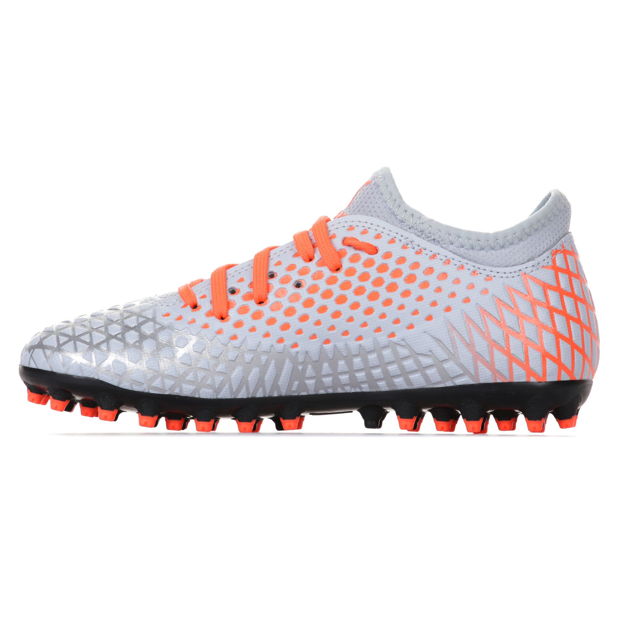 Botas de Fútbol FUTURE 4.4 MG Junior Gris Rojo - Fútbol Factory