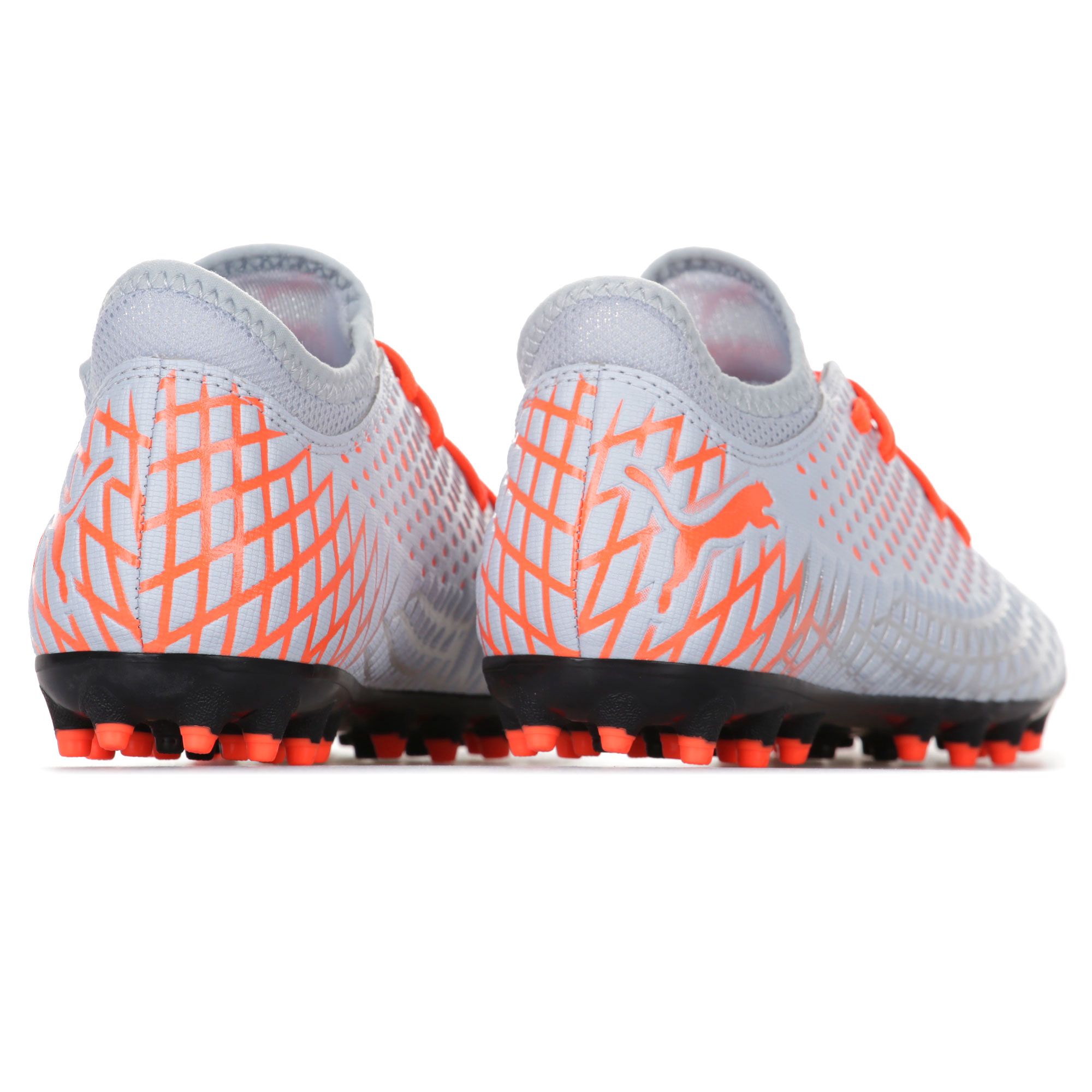 Botas de Fútbol FUTURE 4.4 MG Junior Gris Rojo - Fútbol Factory