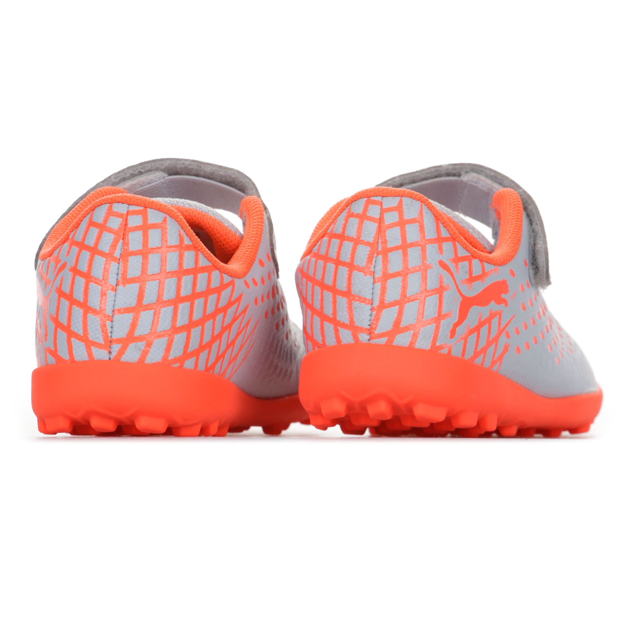 Botas de Fútbol FUTURE 4.4 TT Velcro Bebé Gris Rojo - Fútbol Factory