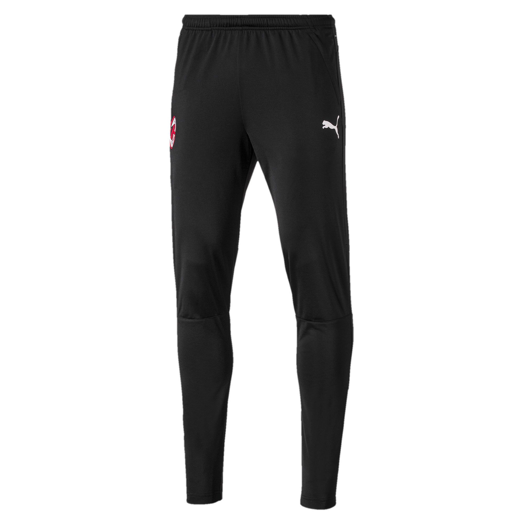 Pantalón Largo de Training Pro AC Milan 2019/2020 Negro Rojo - Fútbol Factory