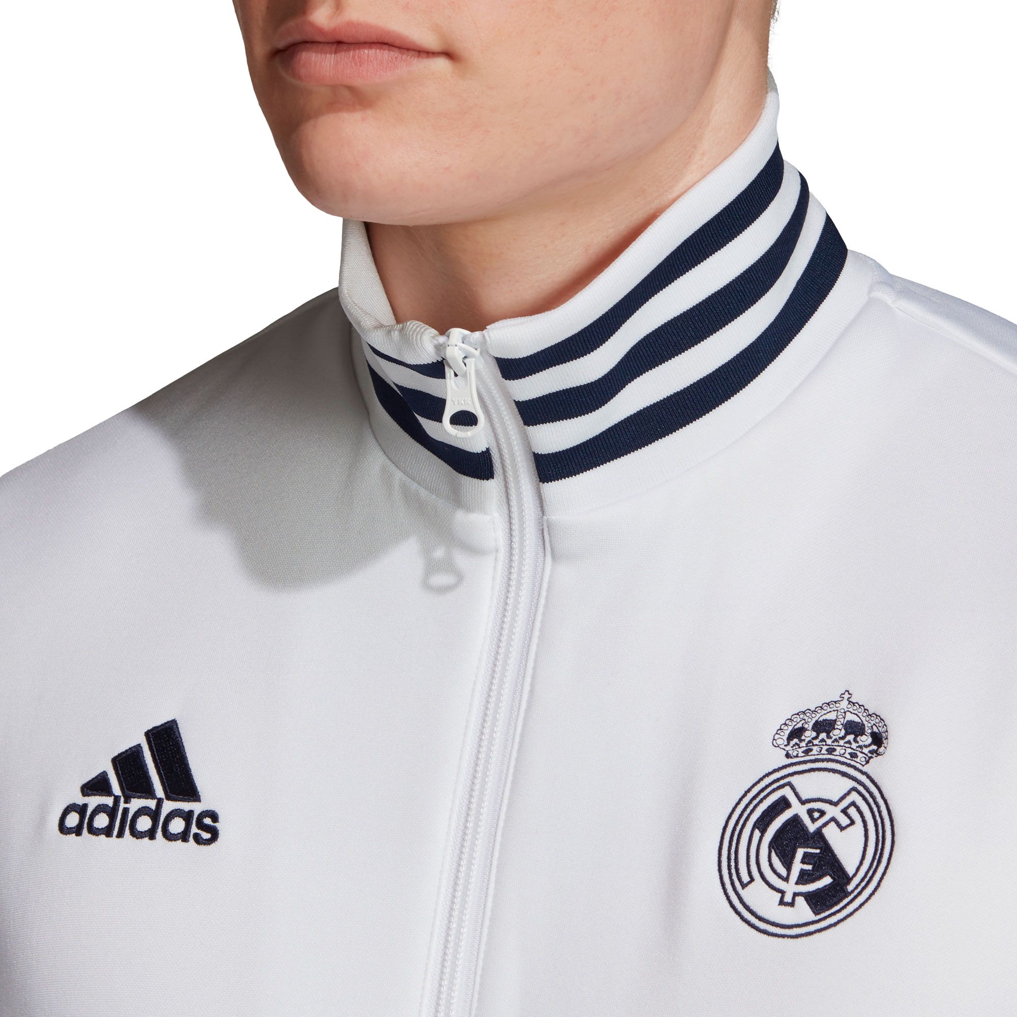 Chaqueta de Paseo Real Madrid 2019/2020 Blanco - Fútbol Factory
