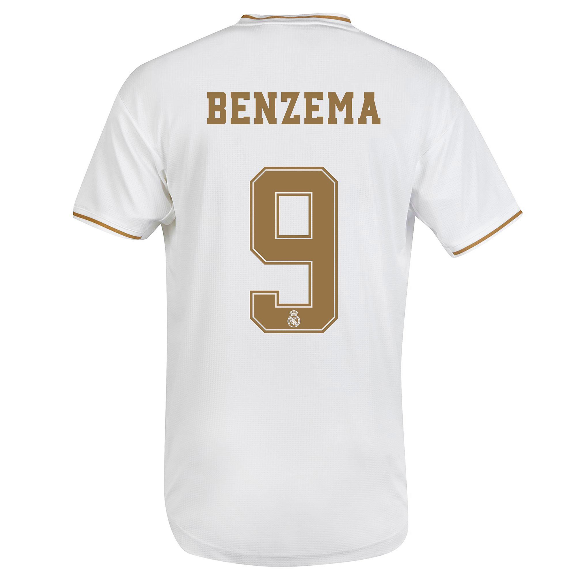 Camiseta 1ª Real Madrid 2019/2020 Authentic Benzema - Fútbol Factory