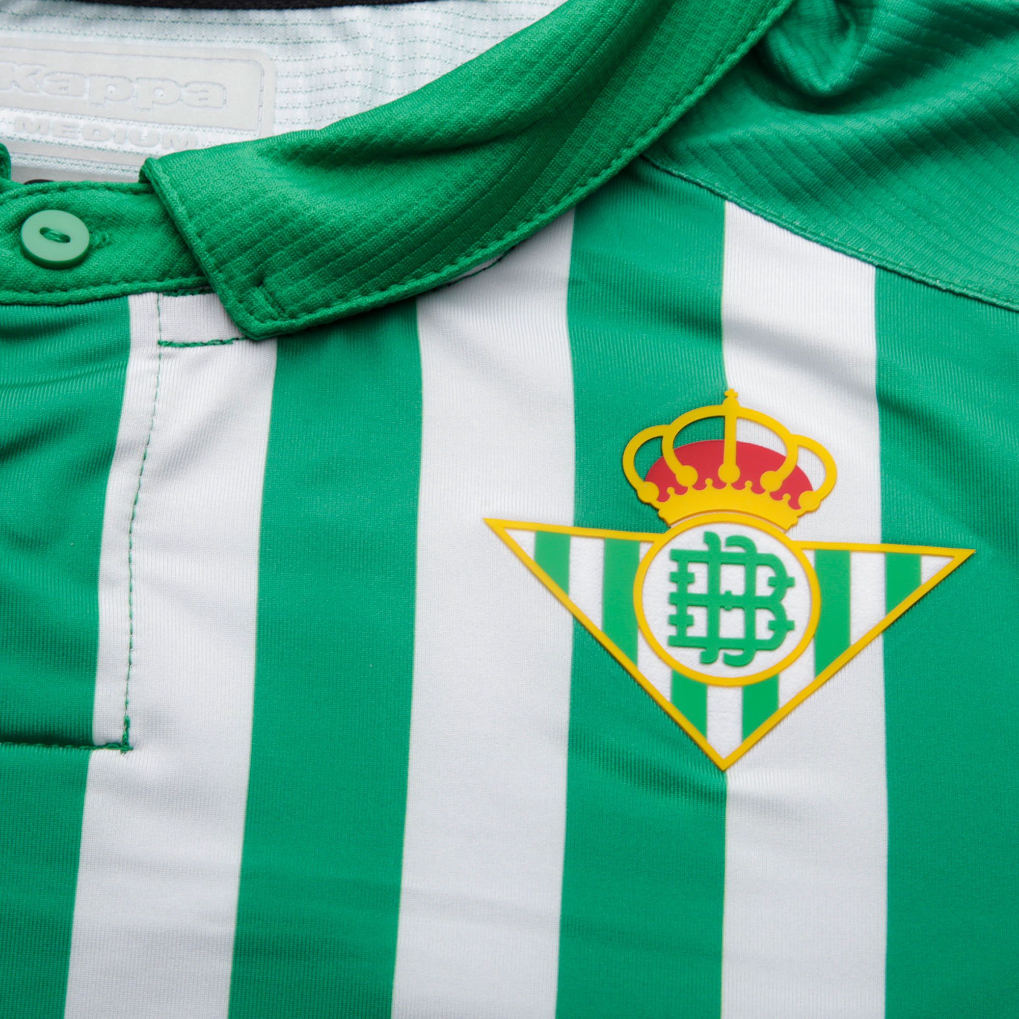 Camiseta 1ª Real Betis Balompié 2019/2020 Kombat Pro Verde Blanco - Fútbol Factory