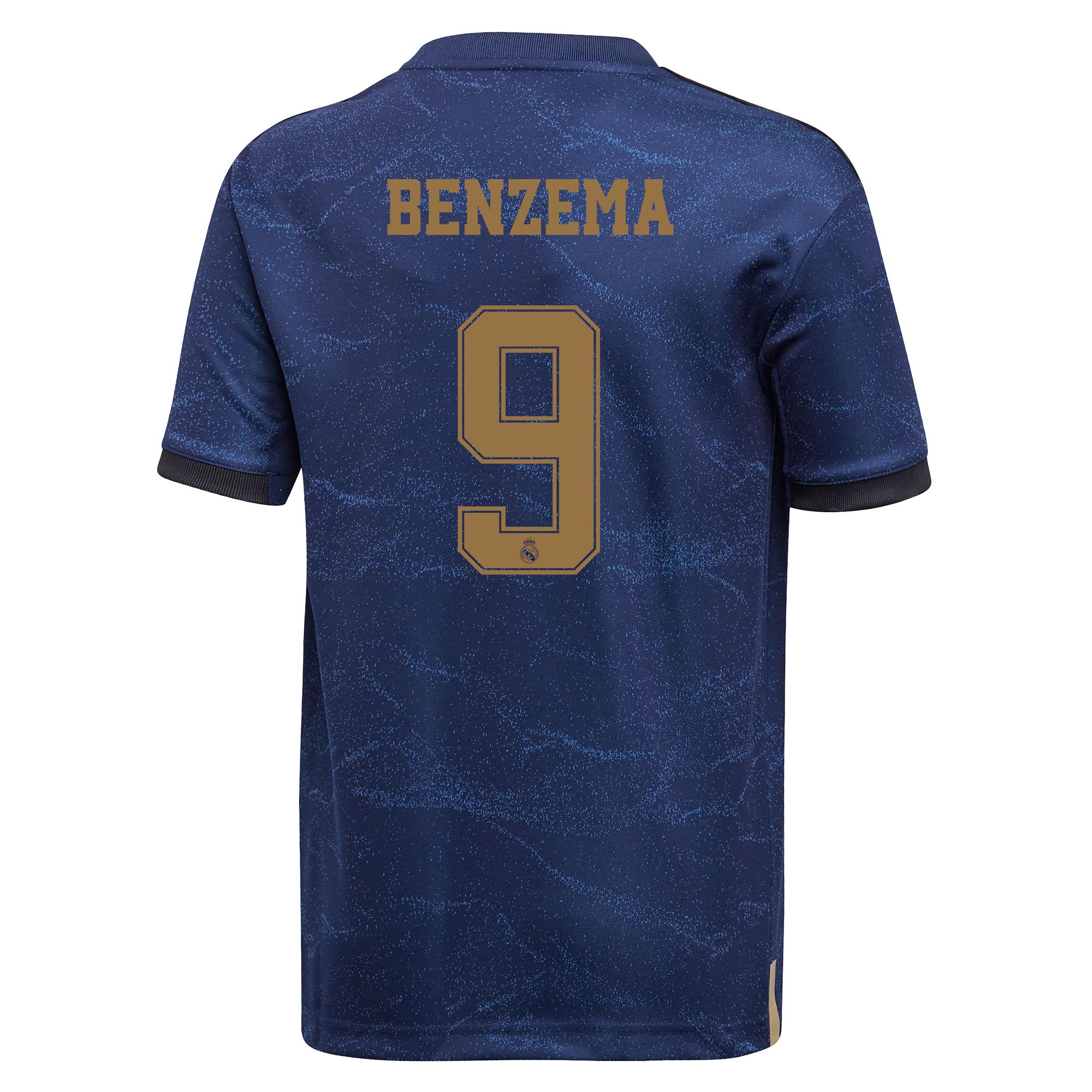 Camiseta 2ª Real Madrid 2019/2020 Junior Azul Benzema - Fútbol Factory
