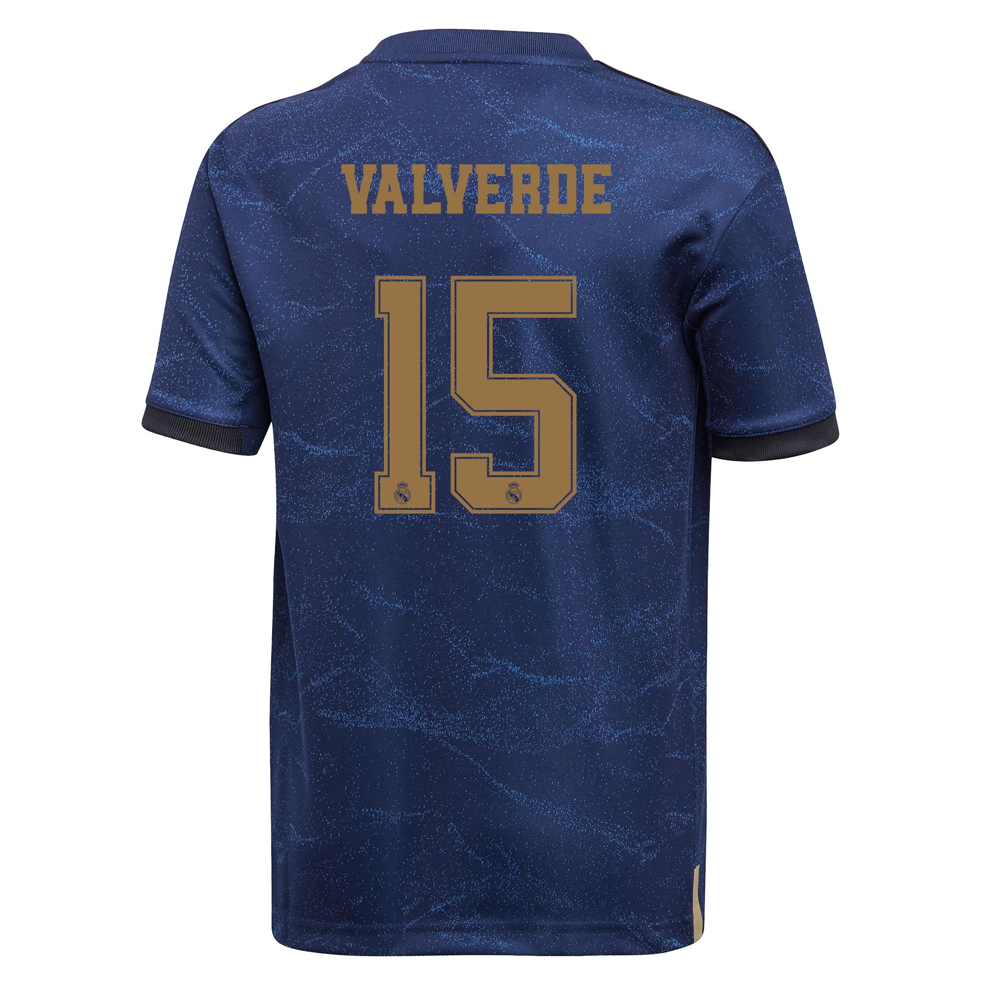Camiseta 2ª Real Madrid 2019/2020 Junior Azul Valverde - Fútbol Factory