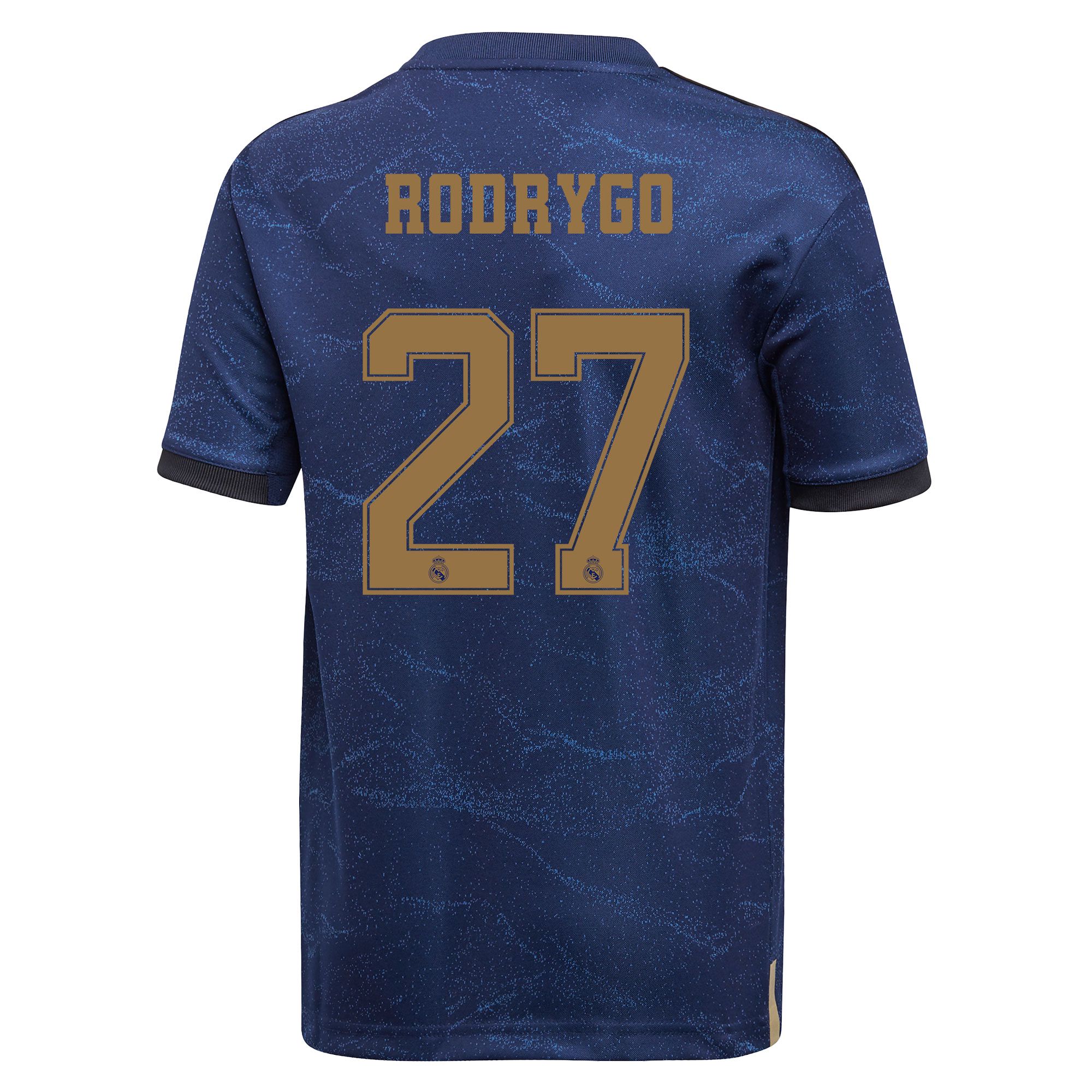 Camiseta 2ª Real Madrid 2019/2020 Junior Azul Rodrygo - Fútbol Factory