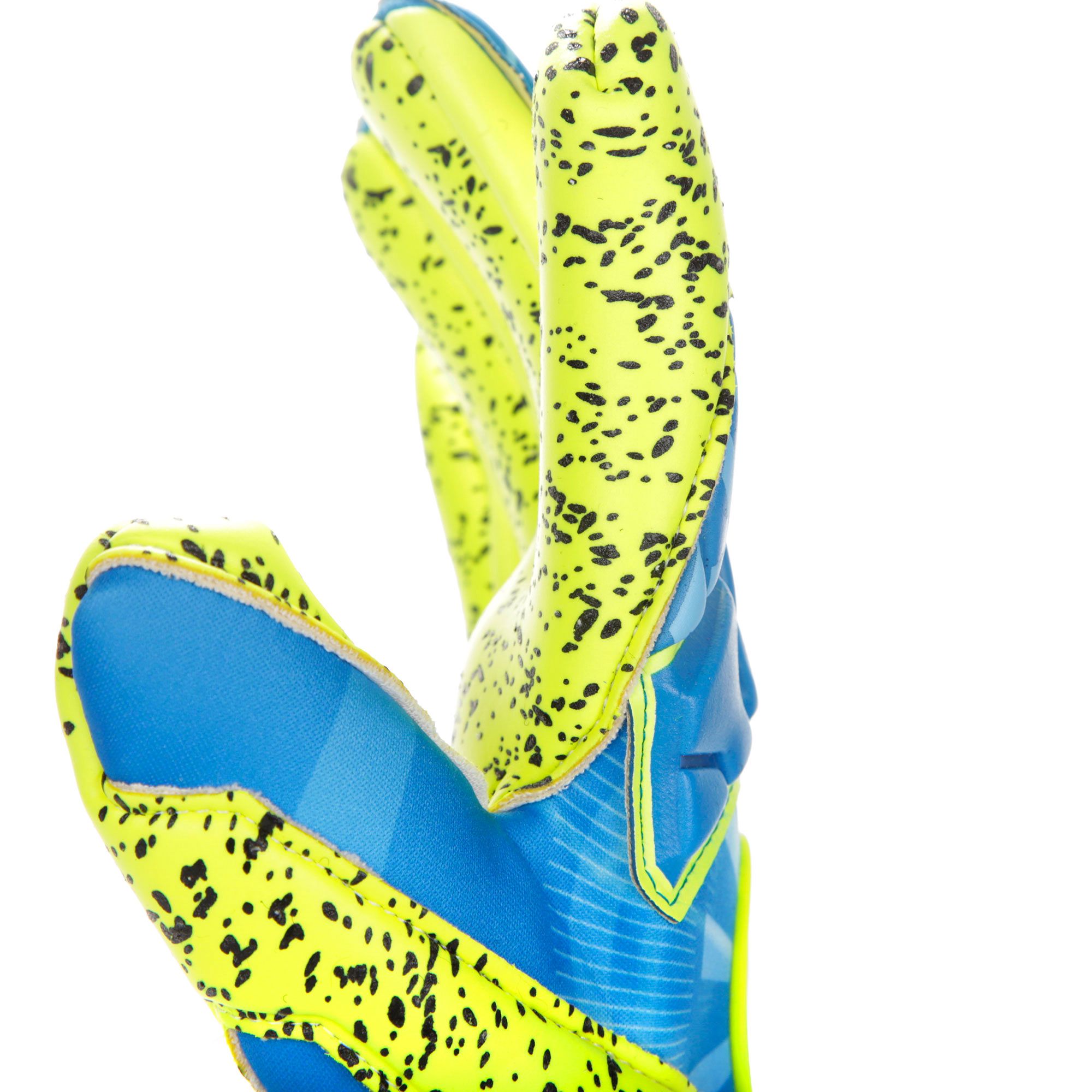 Guantes Radar Control Supergrip HN Azul Verde - Fútbol Factory