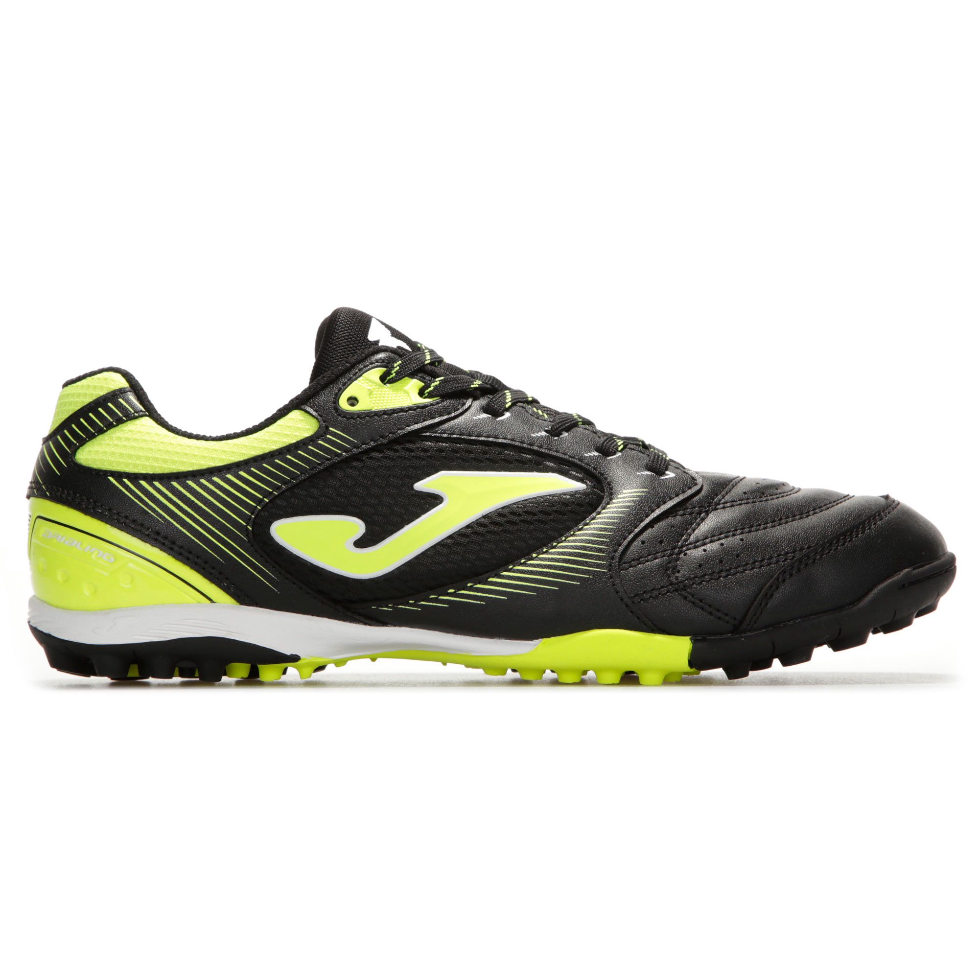 Botas de Fútbol Dribling Multitaco Negro Fluor - Fútbol Factory