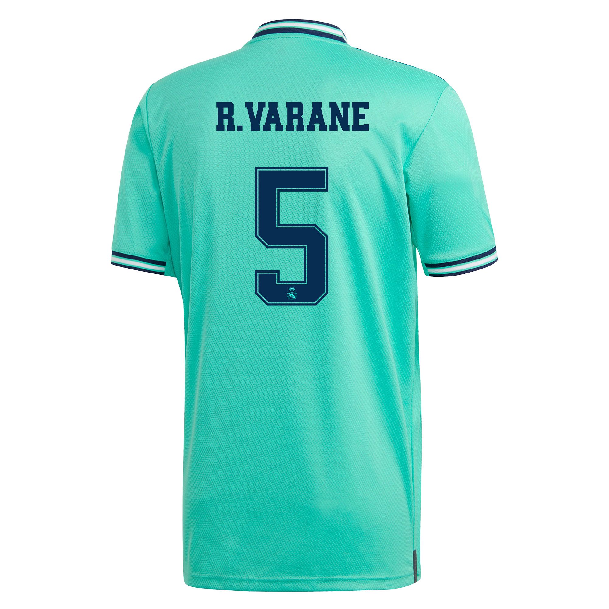 Camiseta 3ª Real Madrid 2019/2020 Verde R. Varane - Fútbol Factory