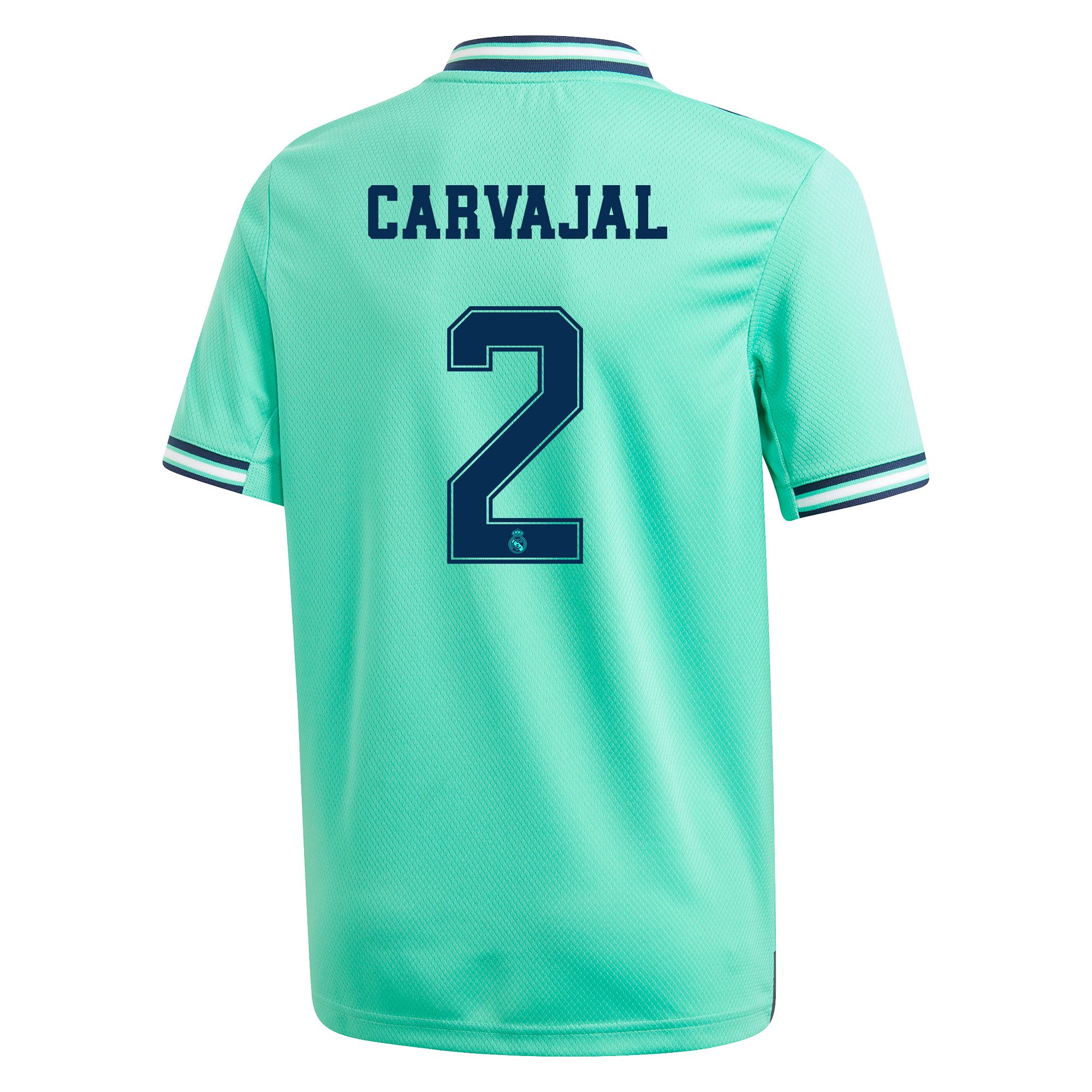Camiseta 3ª Real Madrid 2019/2020 Junior Verde Carvajal - Fútbol Factory