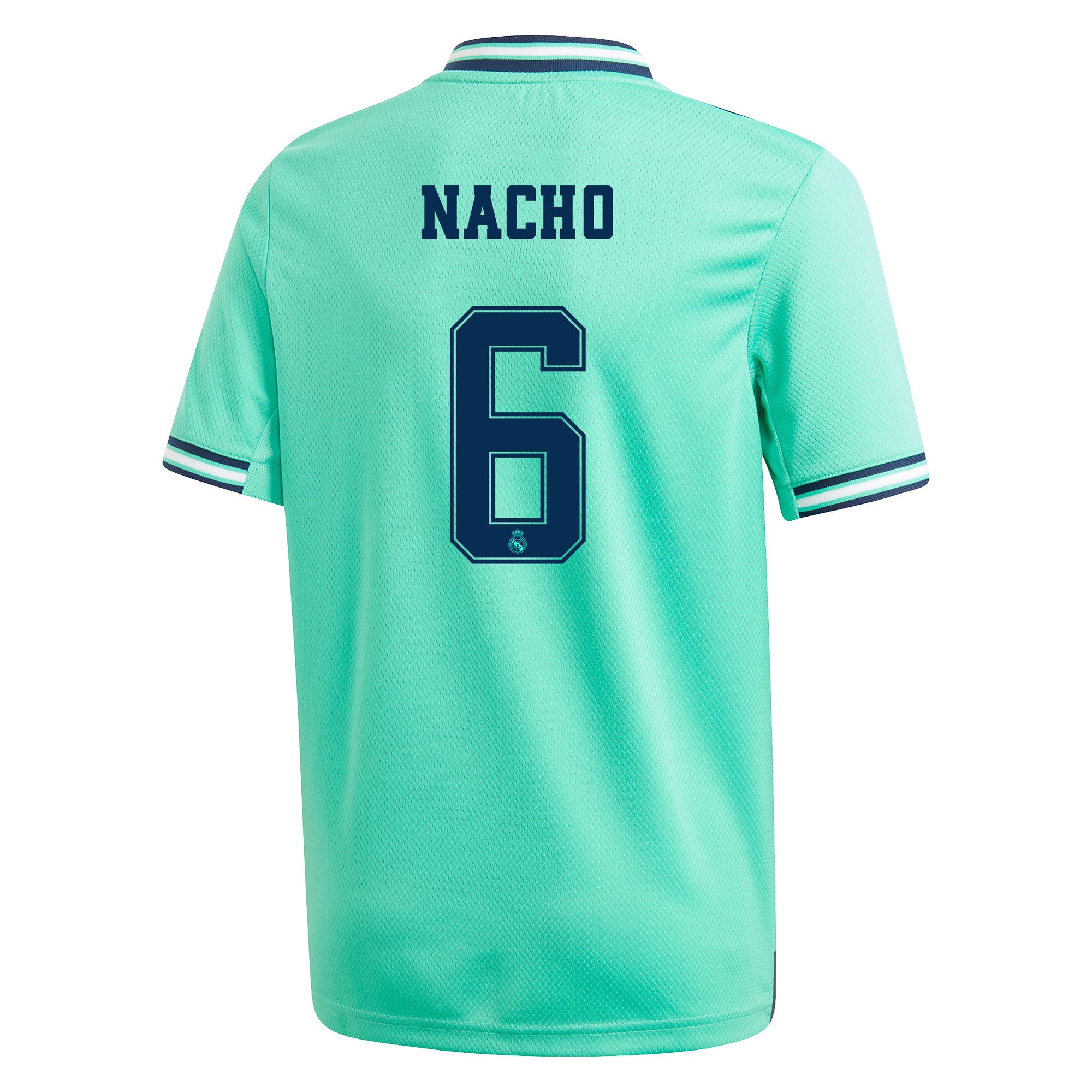 Camiseta 3ª Real Madrid 2019/2020 Junior Verde Nacho - Fútbol Factory