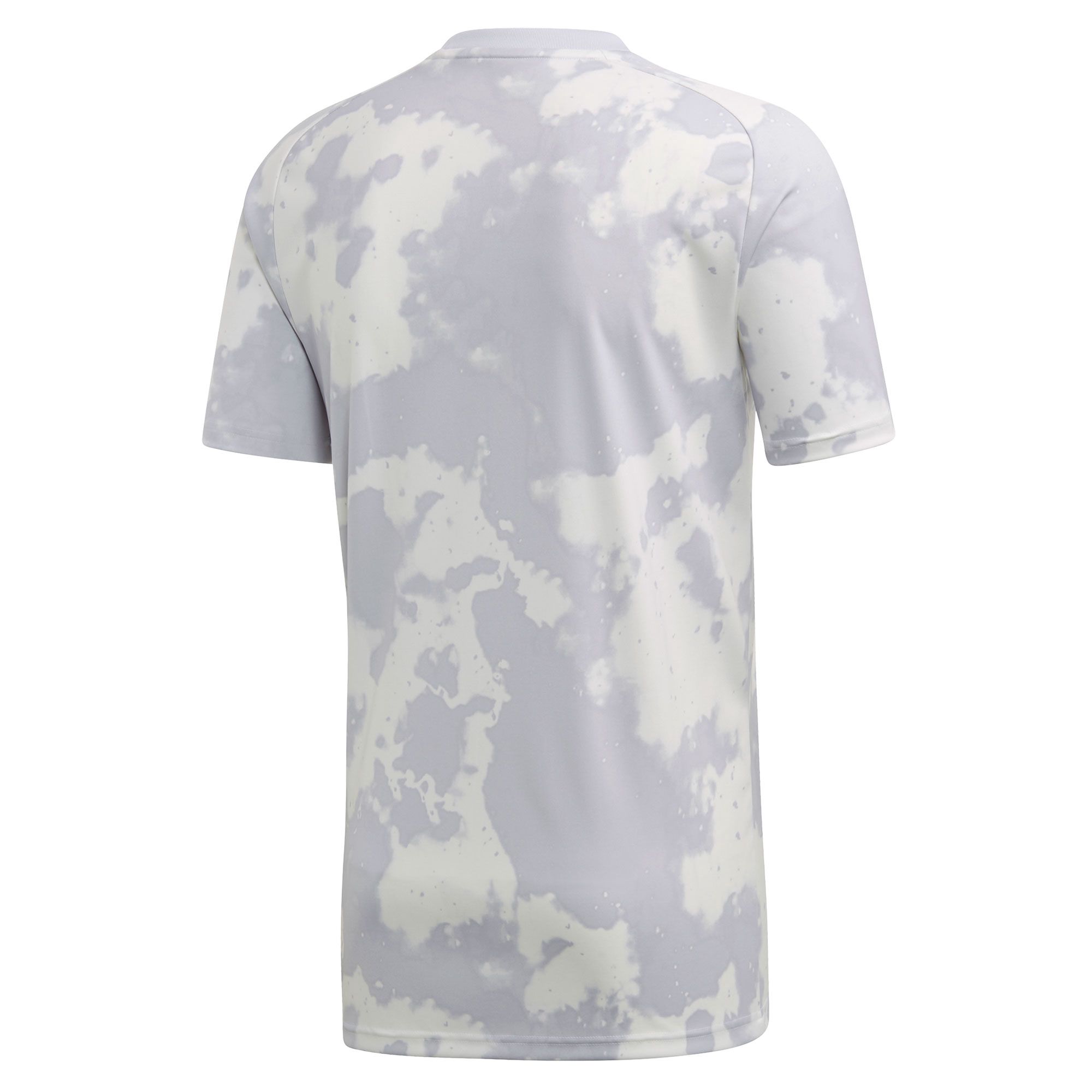 Camiseta Pre-Match Real Madrid 2019/2020 Parley Blanco Gris - Fútbol Factory