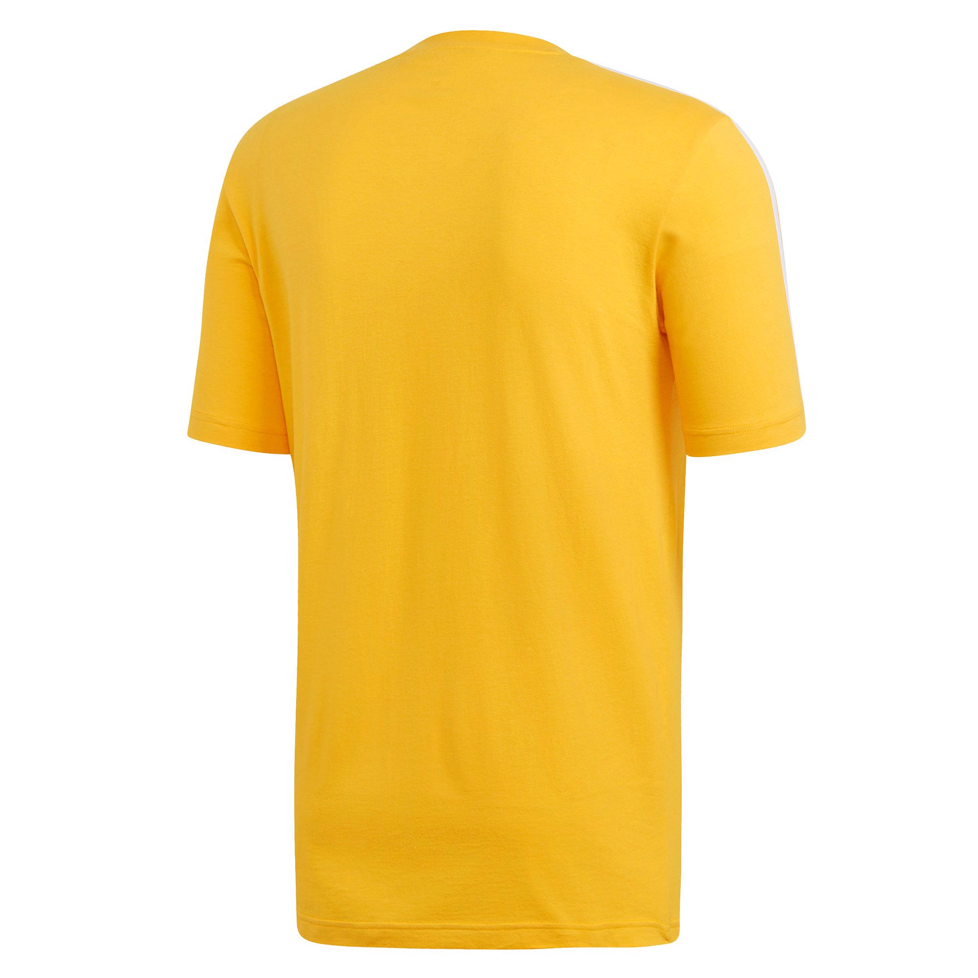 Camiseta Essentials Tres Bandas Amarillo - Fútbol Factory