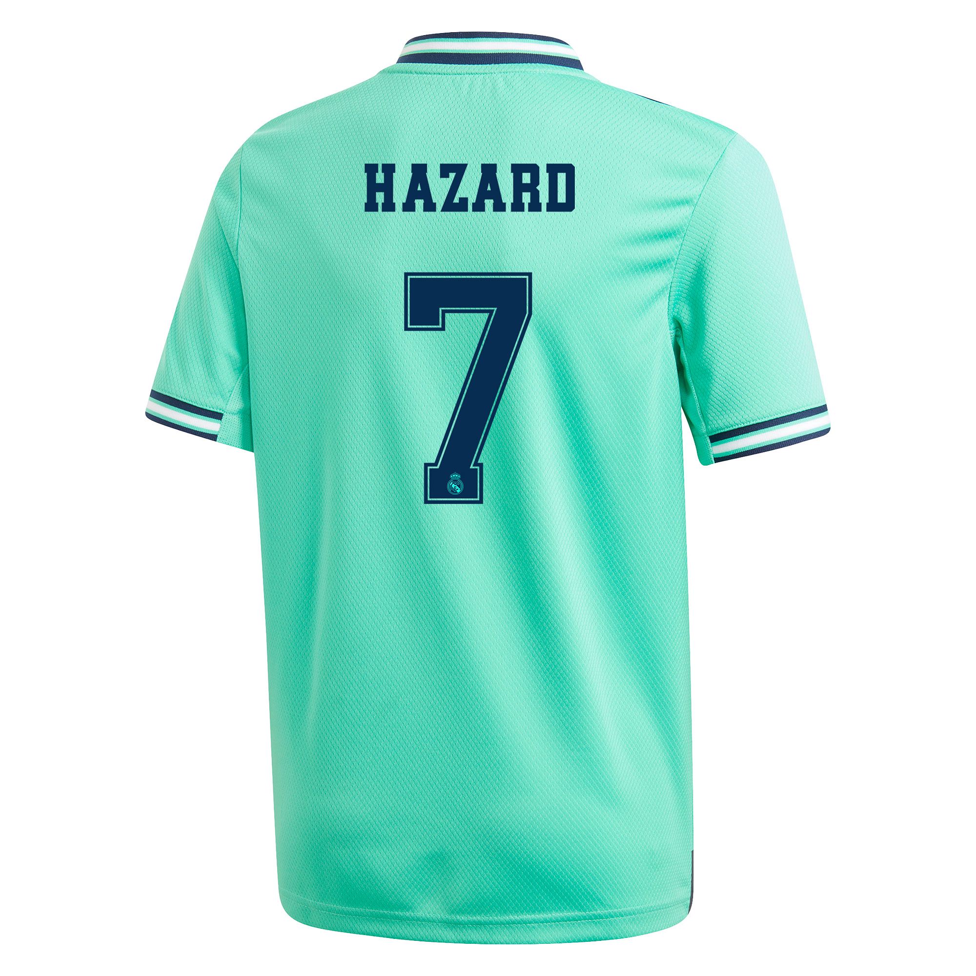 Camiseta 3ª Real Madrid 2019/2020 Junior Verde Hazard - Fútbol Factory