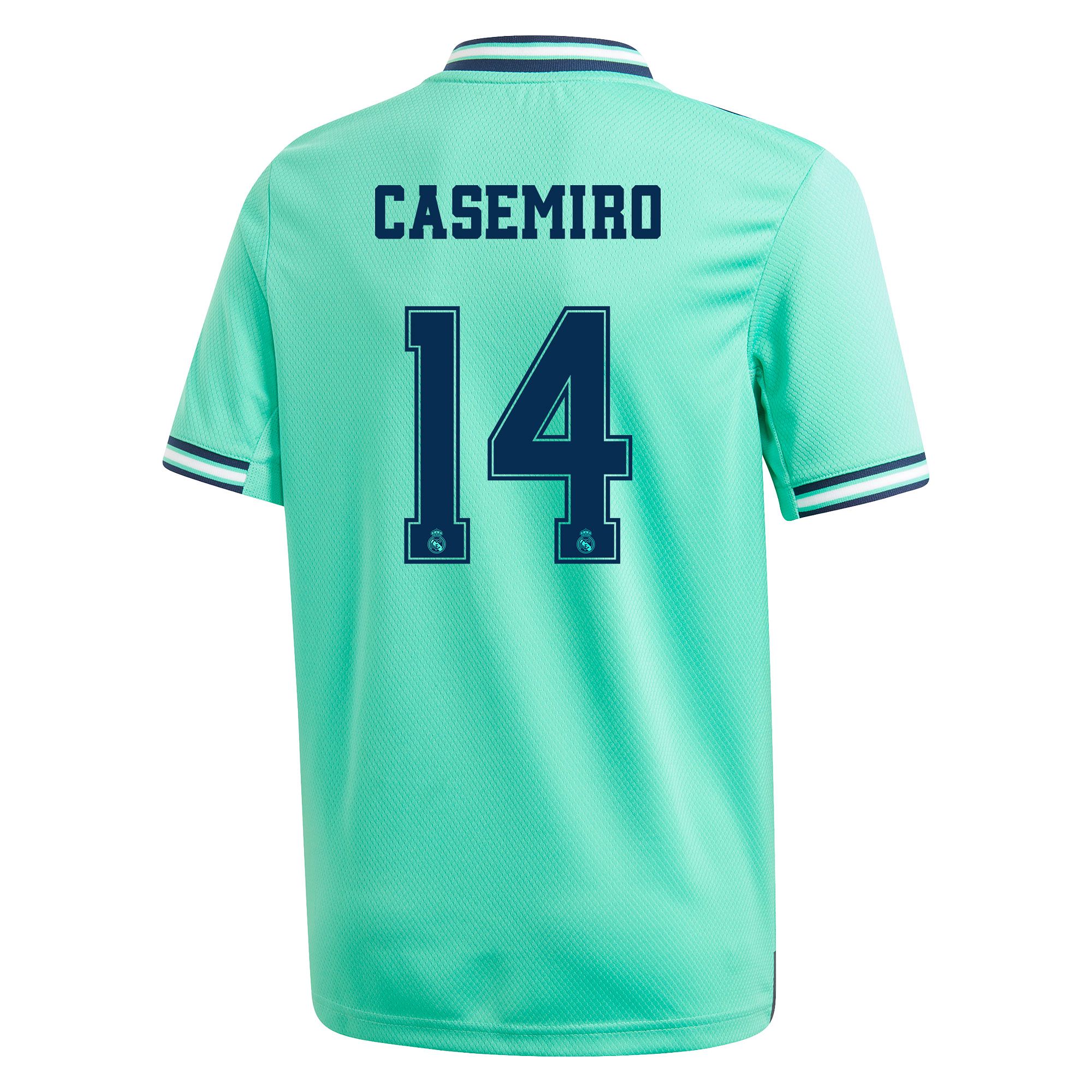 Camiseta 3ª Real Madrid 2019/2020 Junior Verde Casemiro - Fútbol Factory