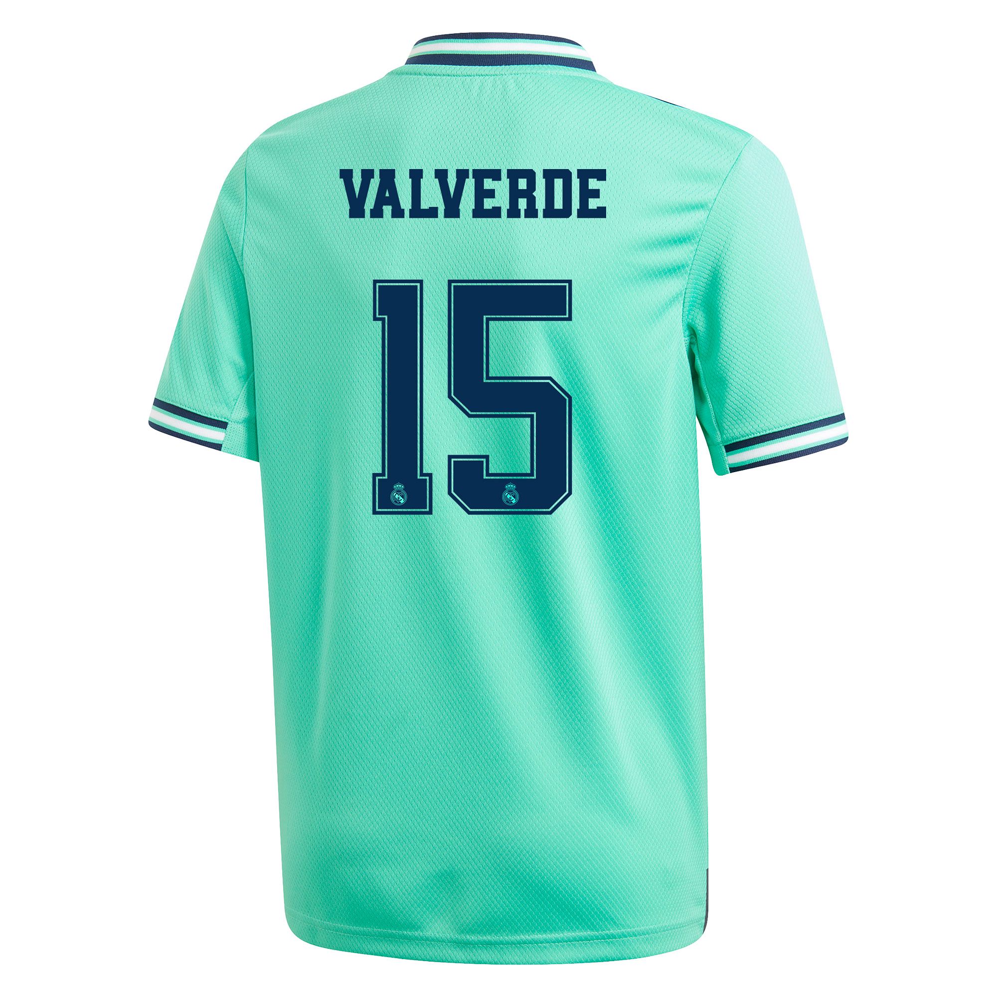 Camiseta 3ª Real Madrid 2019/2020 Junior Verde Valverde - Fútbol Factory