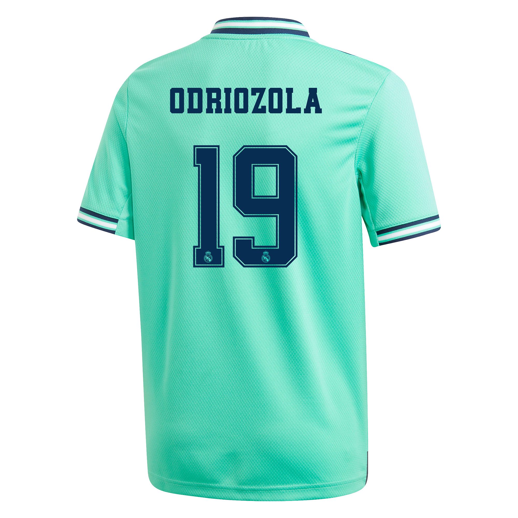 Camiseta 3ª Real Madrid 2019/2020 Junior Verde Odriozola - Fútbol Factory