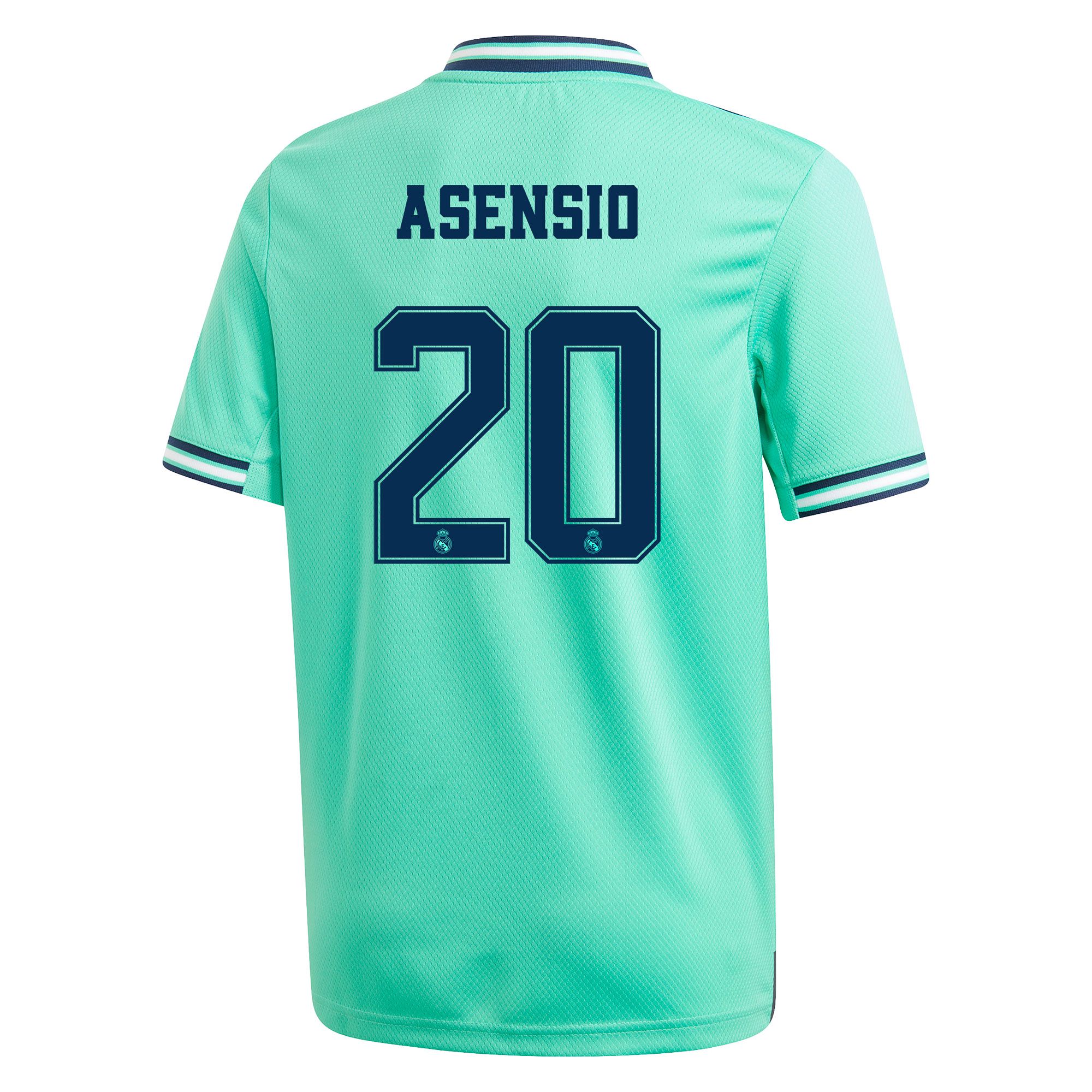 Camiseta 3ª Real Madrid 2019/2020 Junior Verde Asensio - Fútbol Factory