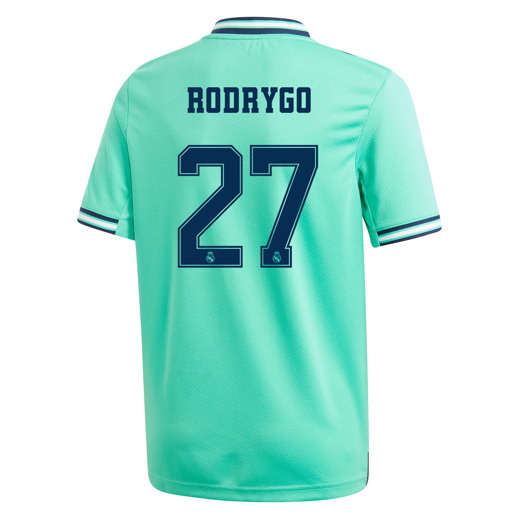 Camiseta 3ª Real Madrid 2019/2020 Junior Verde Rodrygo - Fútbol Factory