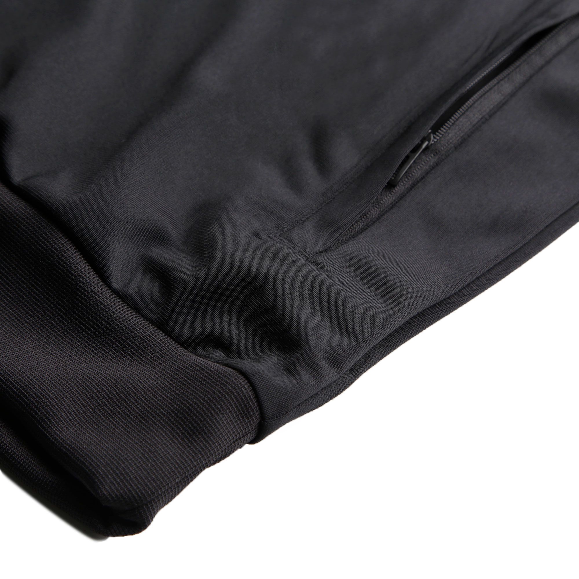 Chaqueta de Paseo Essentials Tres Bandas Negro Blanco - Fútbol Factory