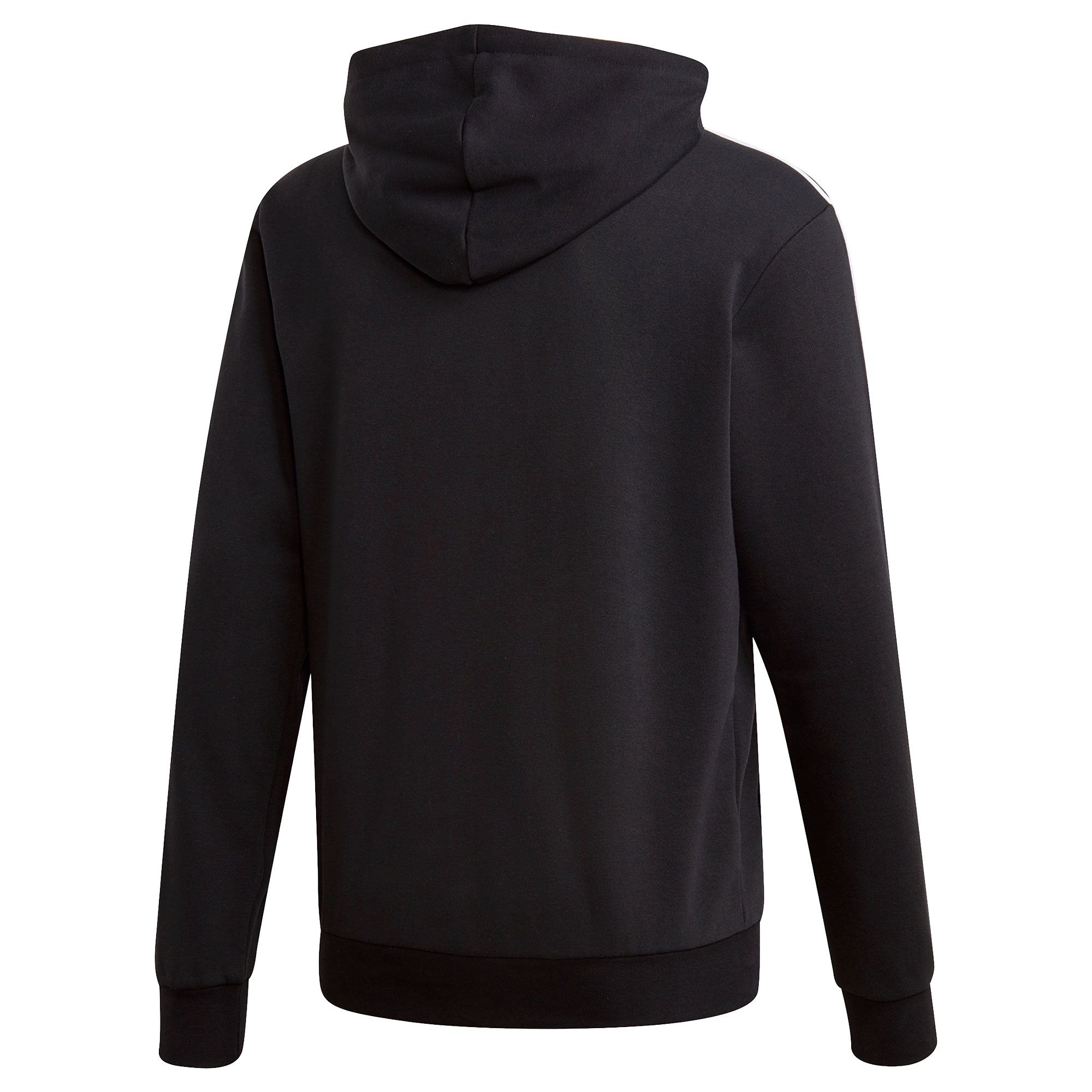 Sudadera de Paseo Essentials Tres Bandas Negro - Fútbol Factory