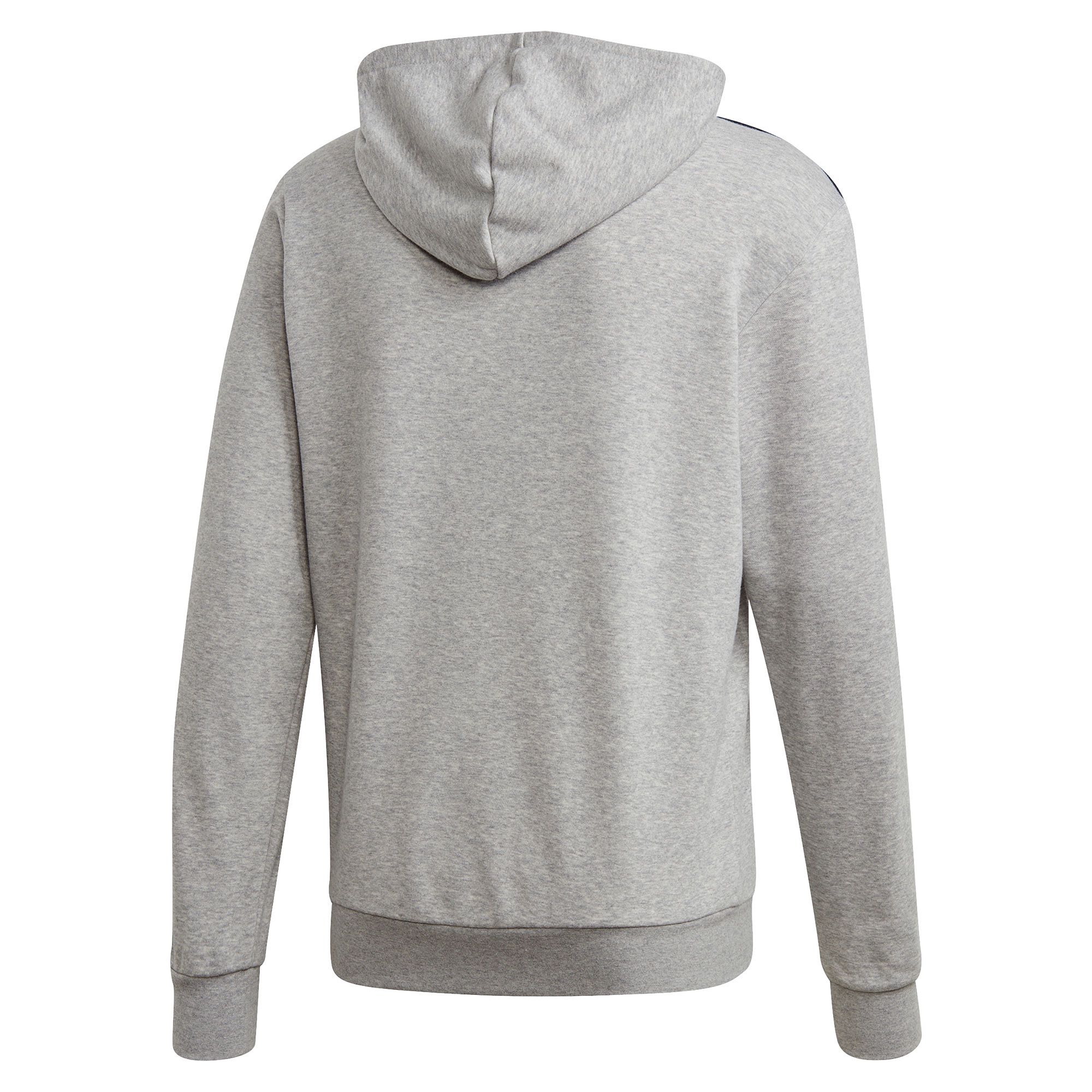 Sudadera de Paseo Essentials Tres Bandas Gris - Fútbol Factory