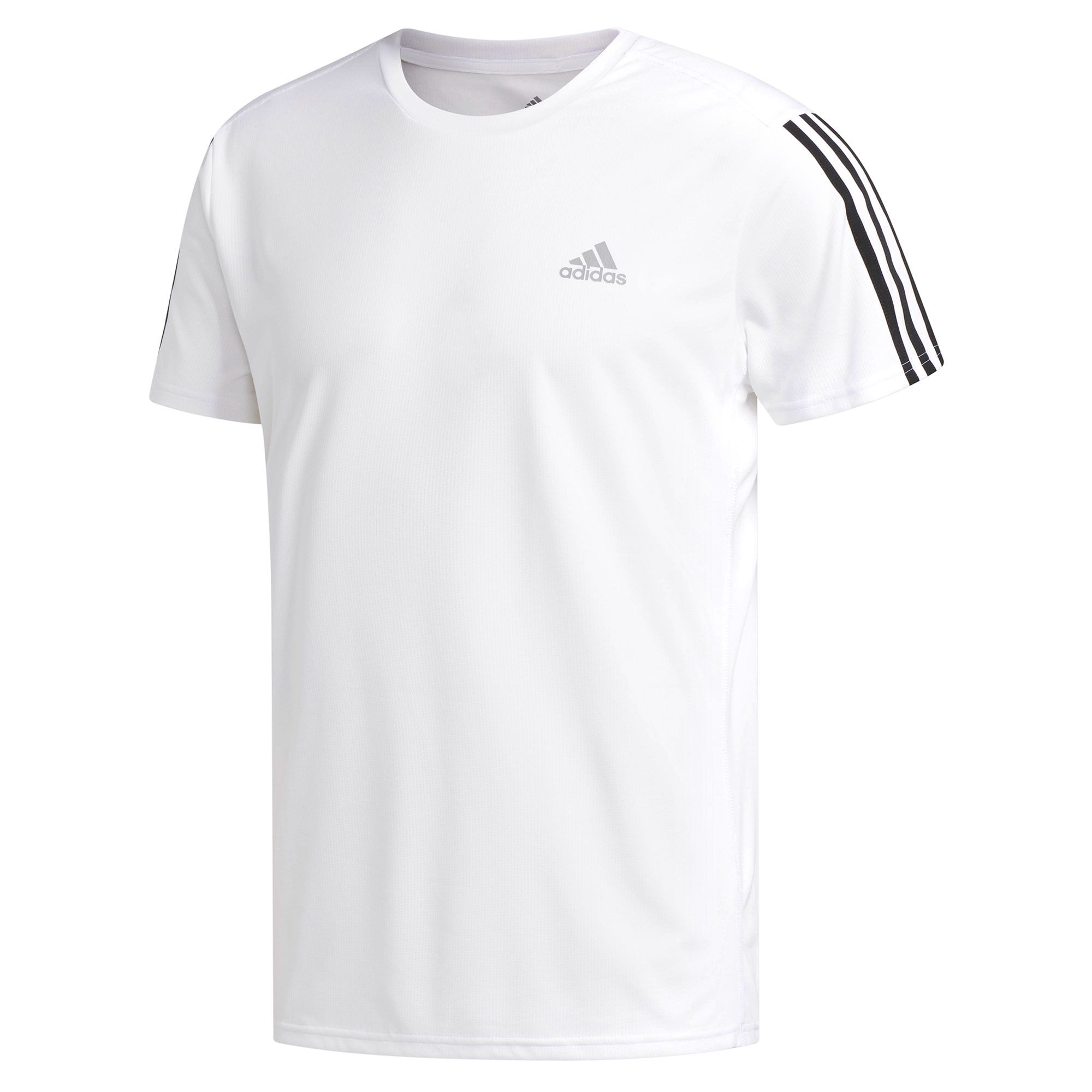 Camiseta de Running Tres Bandas Blanco - Fútbol Factory