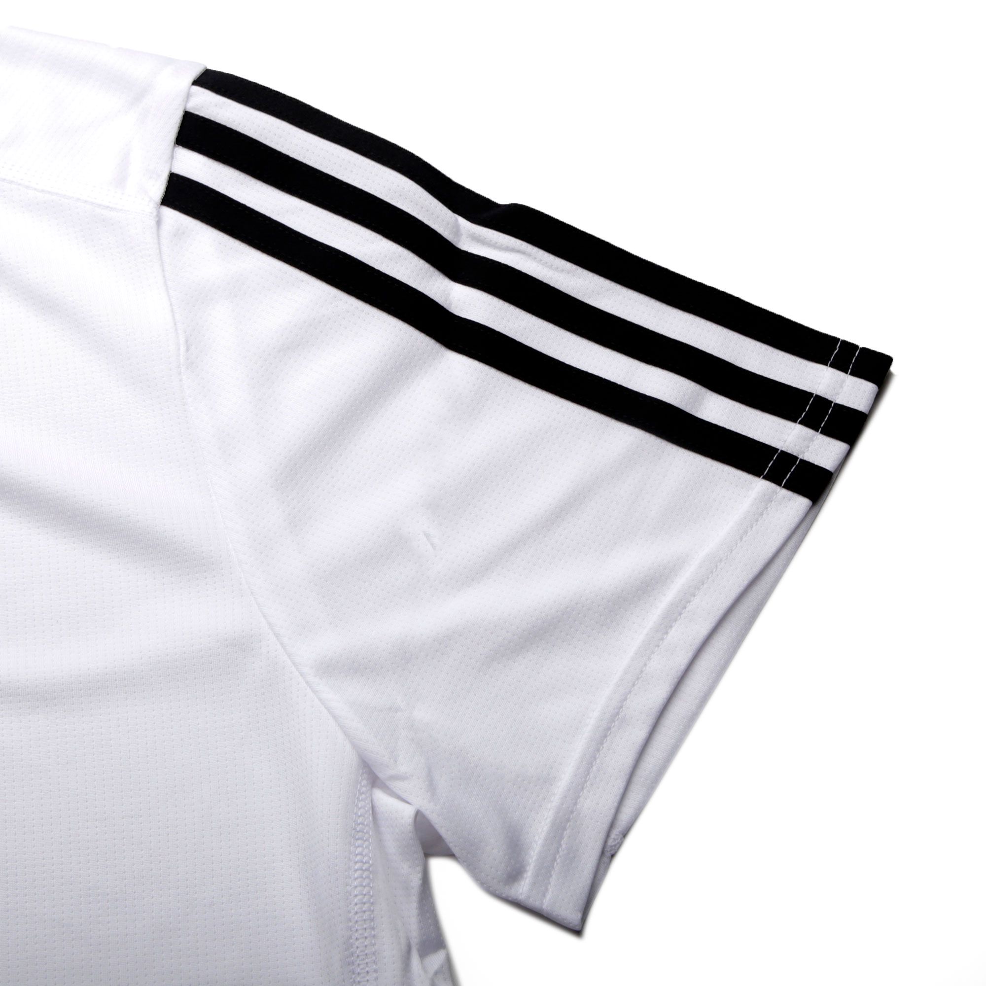 Camiseta de Running Tres Bandas Blanco - Fútbol Factory