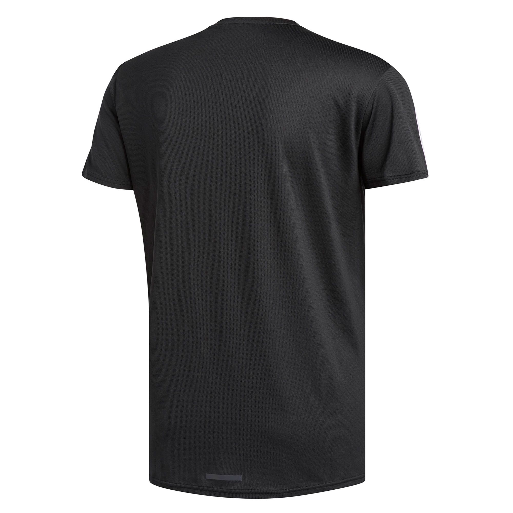 Camiseta de Running Tres Bandas Negro - Fútbol Factory