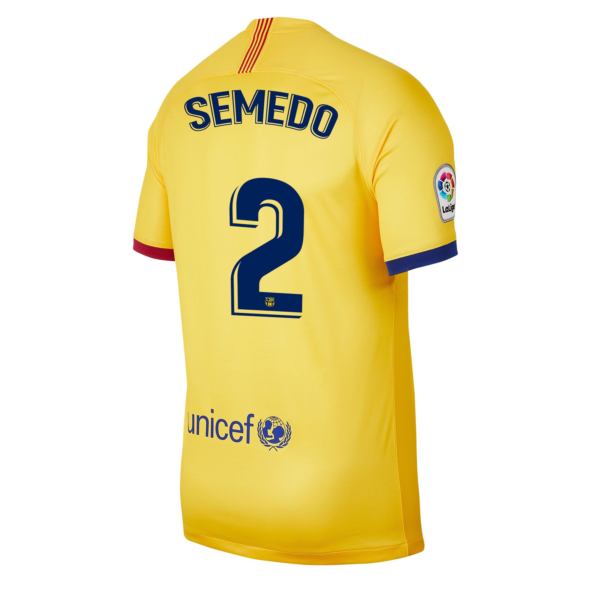 Camiseta 2ª FC Barcelona 2019/2020 Amarillo Semedo - Fútbol Factory