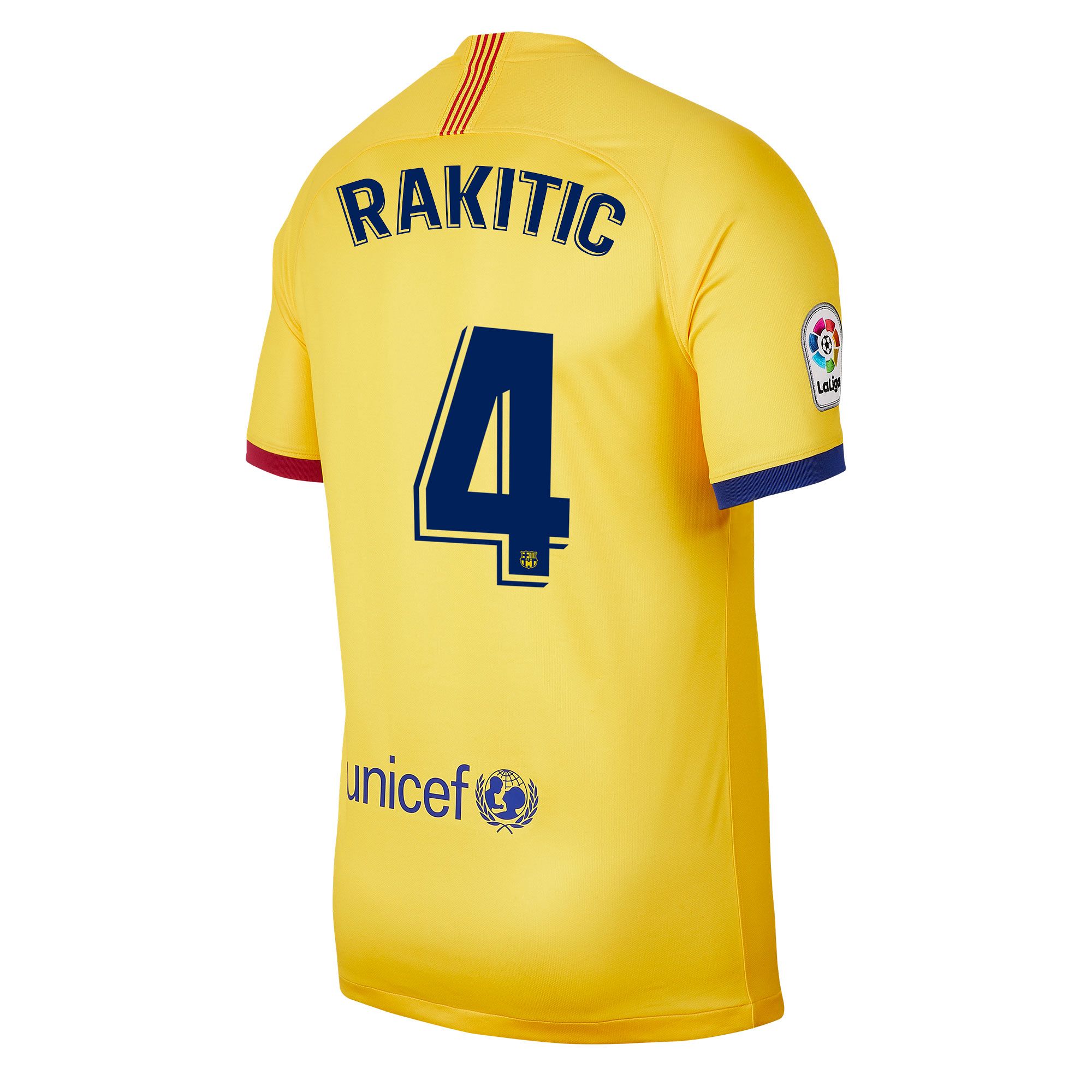 Camiseta 2ª FC Barcelona 2019/2020 Amarillo Rakitic - Fútbol Factory