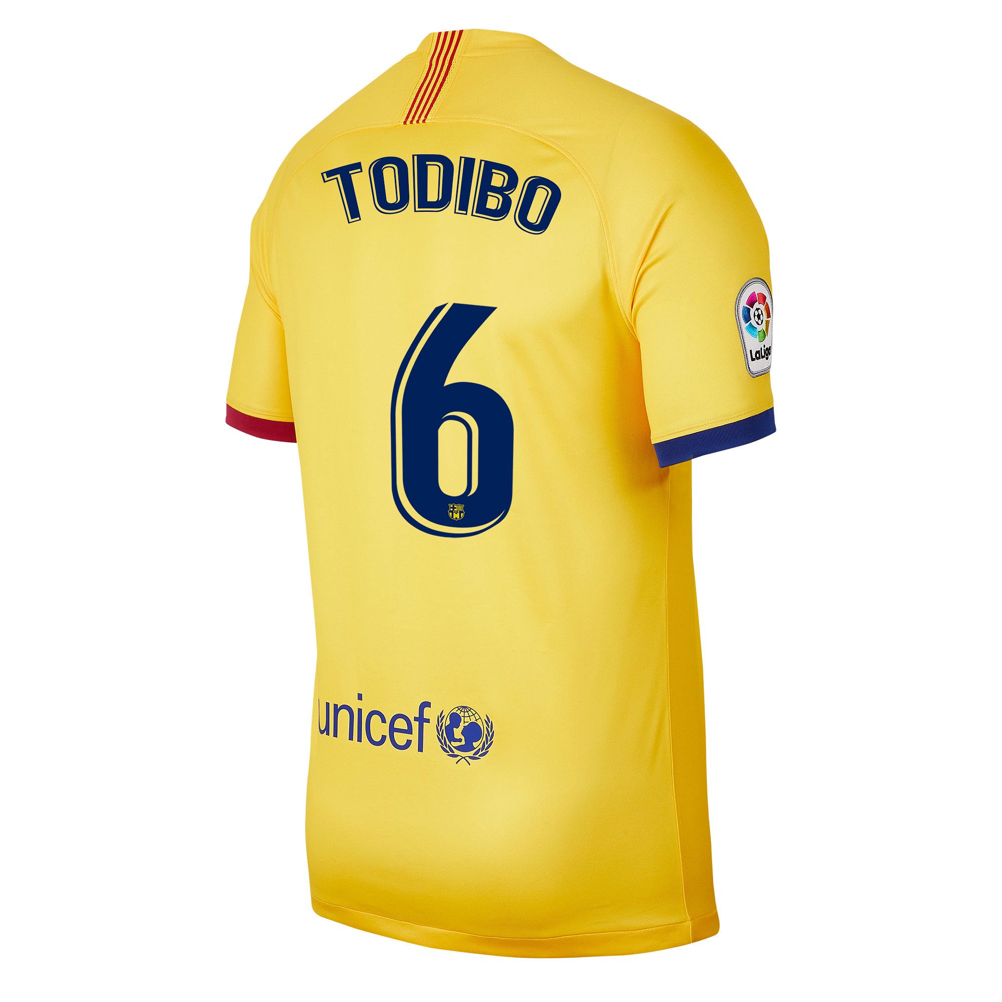 Camiseta 2ª FC Barcelona 2019/2020 Amarillo Todibo - Fútbol Factory