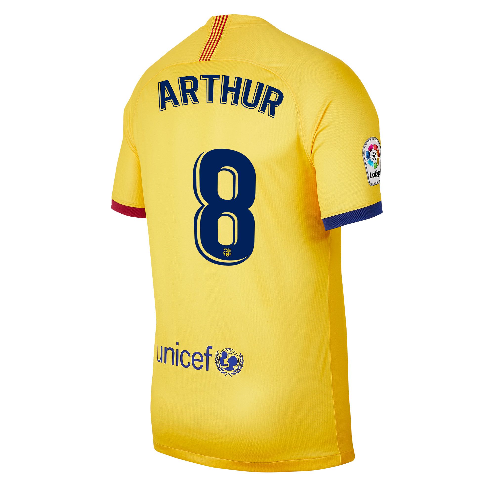 Camiseta 2ª FC Barcelona 2019/2020 Amarillo Arthur - Fútbol Factory