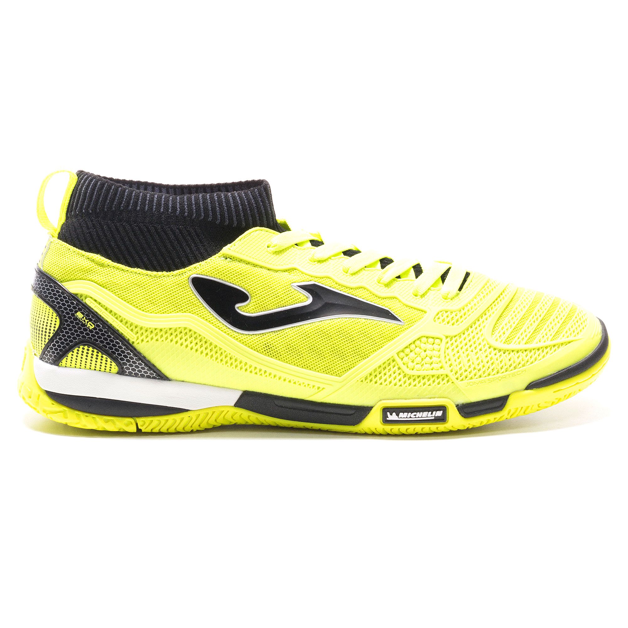 Zapatillas de Fútbol Sala Tactico IN Amarillo Flúor - Fútbol Factory